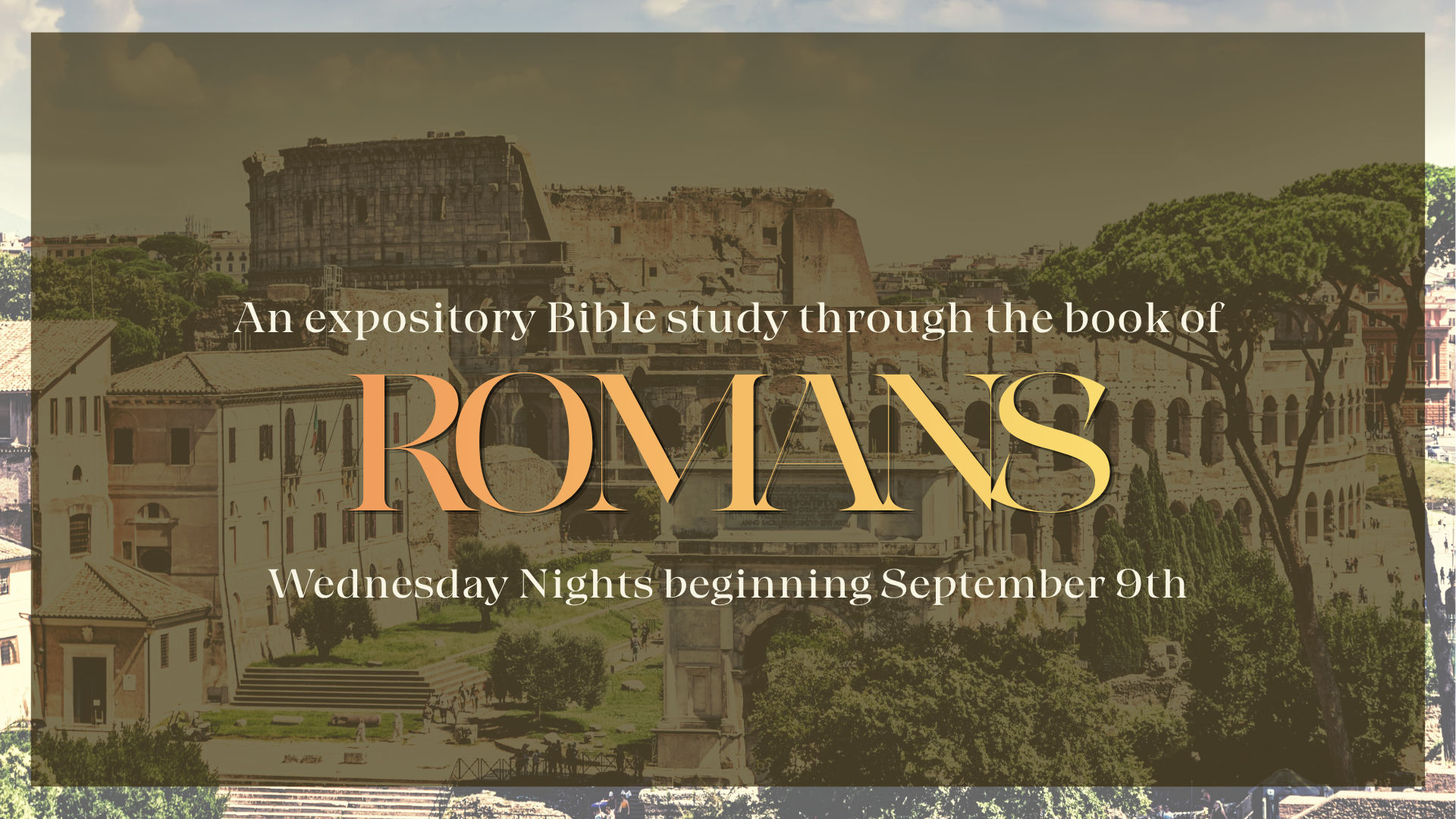 Romans - Womens Wednesday Study