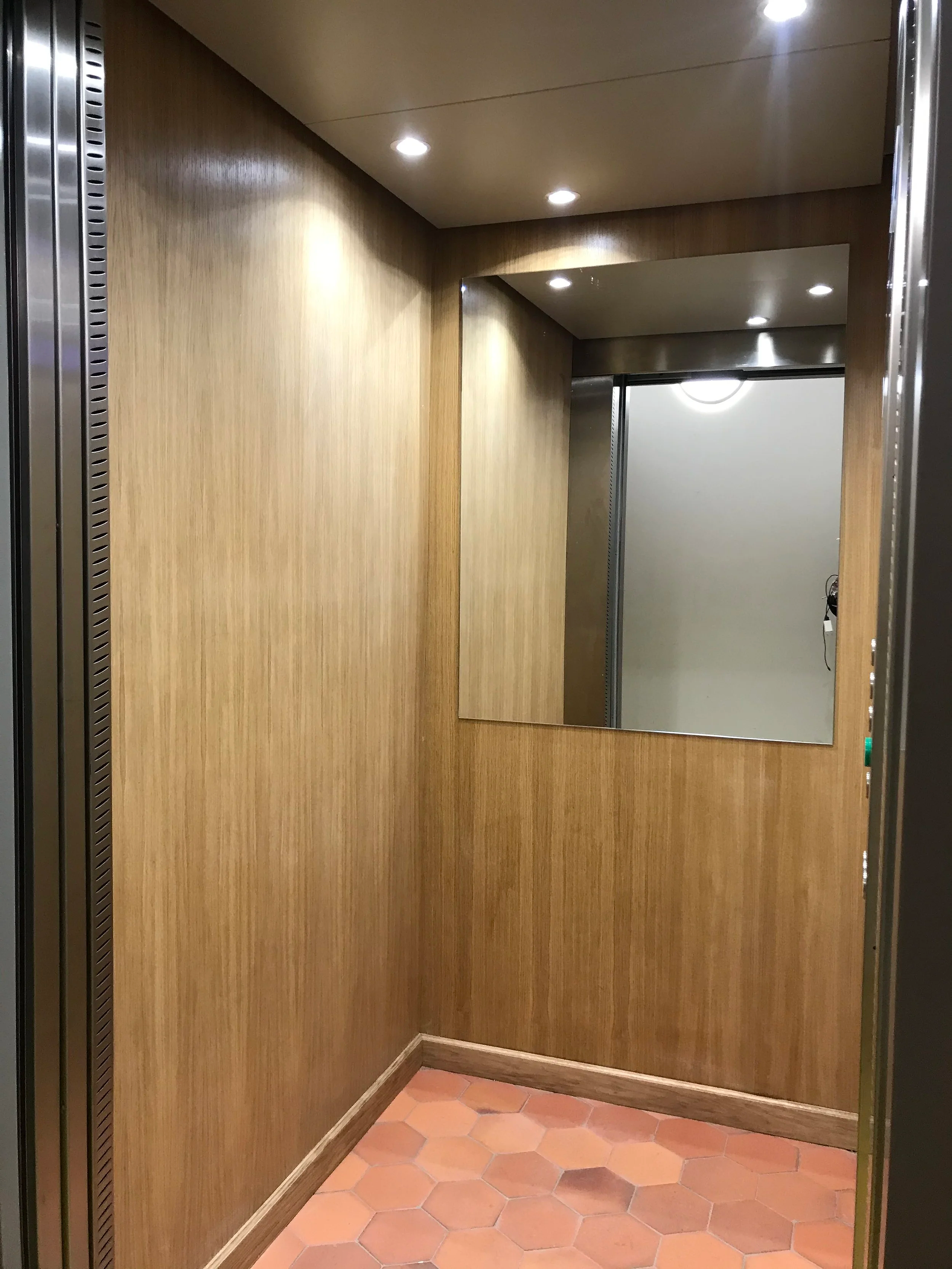 Elevator in Building E