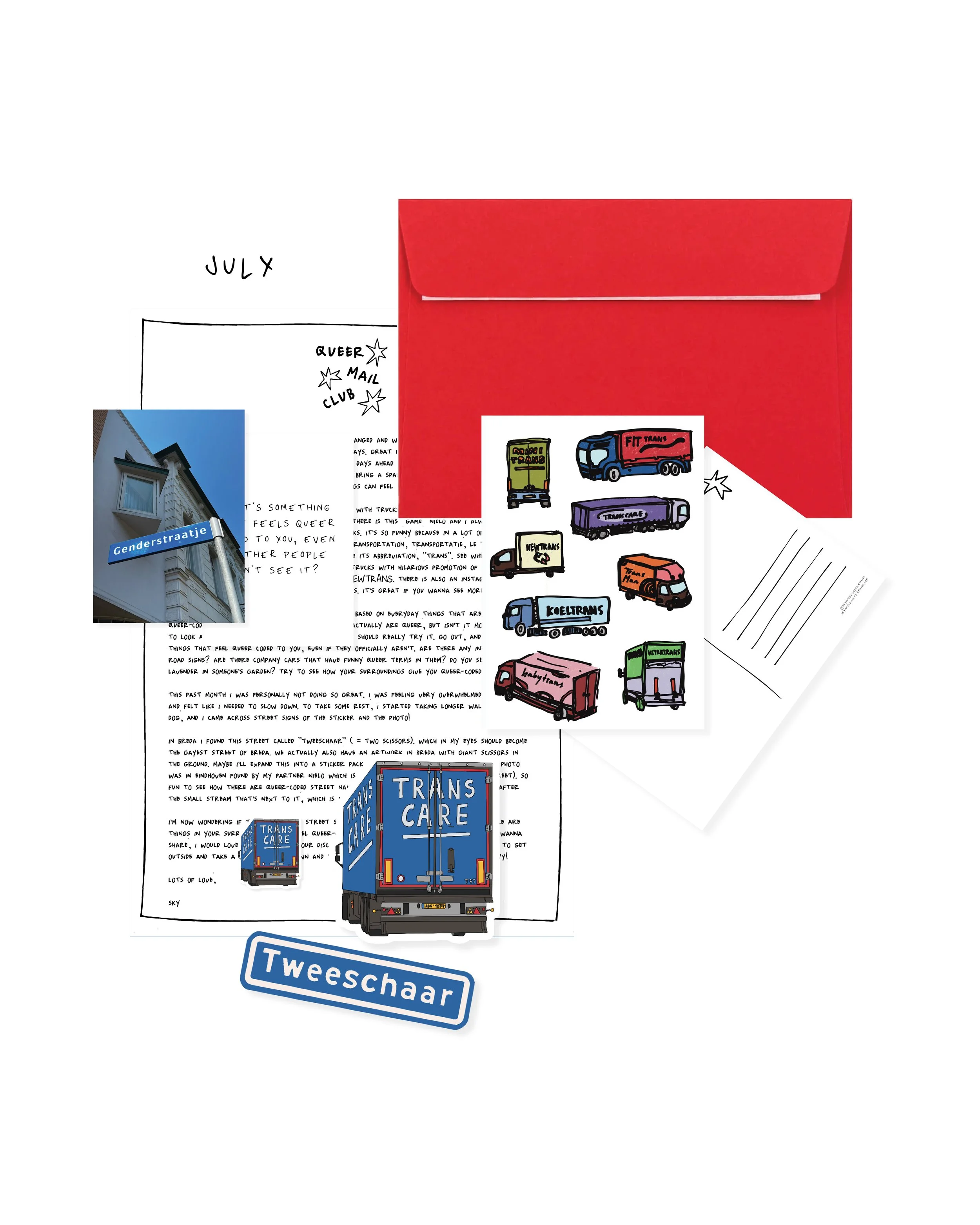 July edition (mail club)