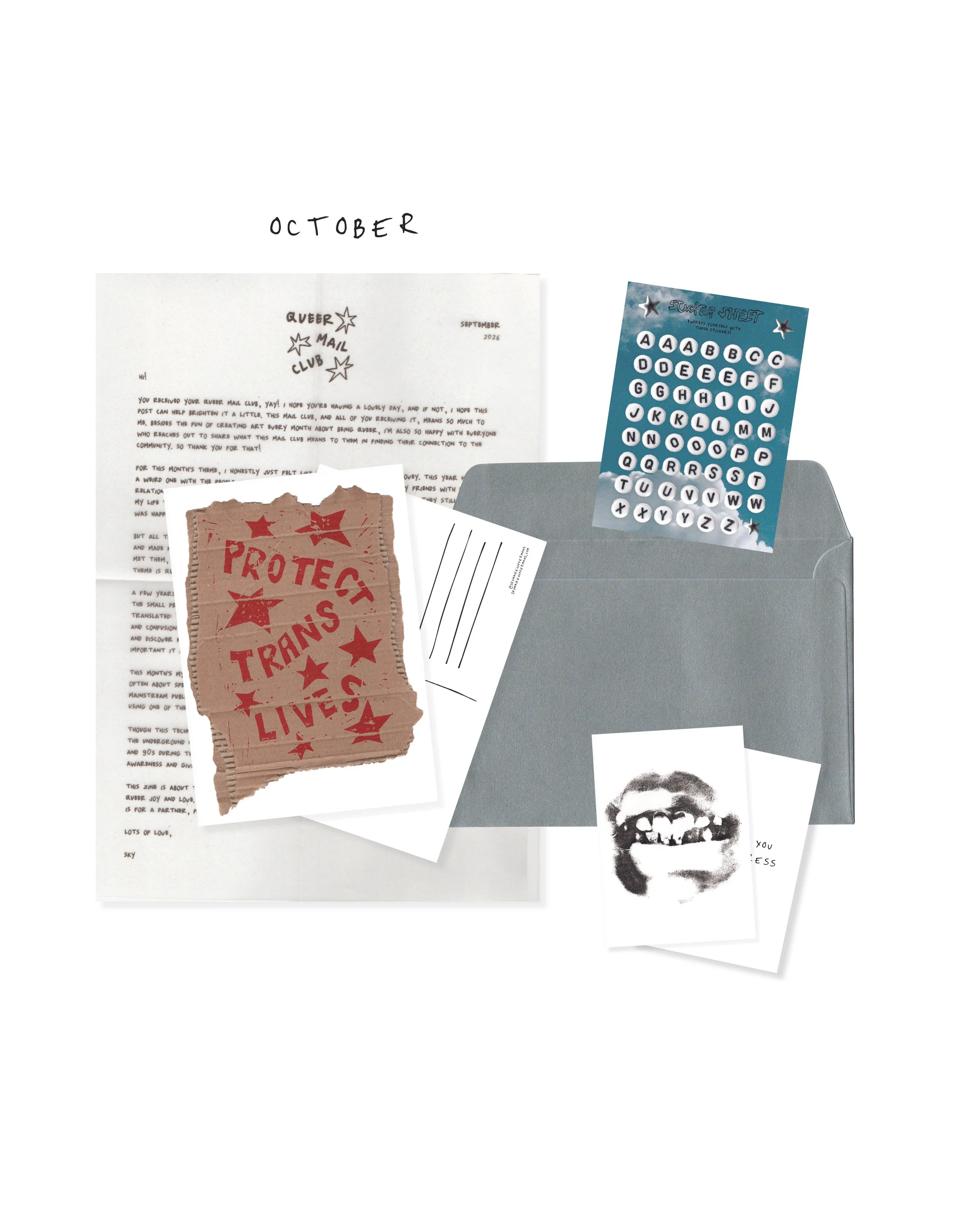 October edition (mail club)