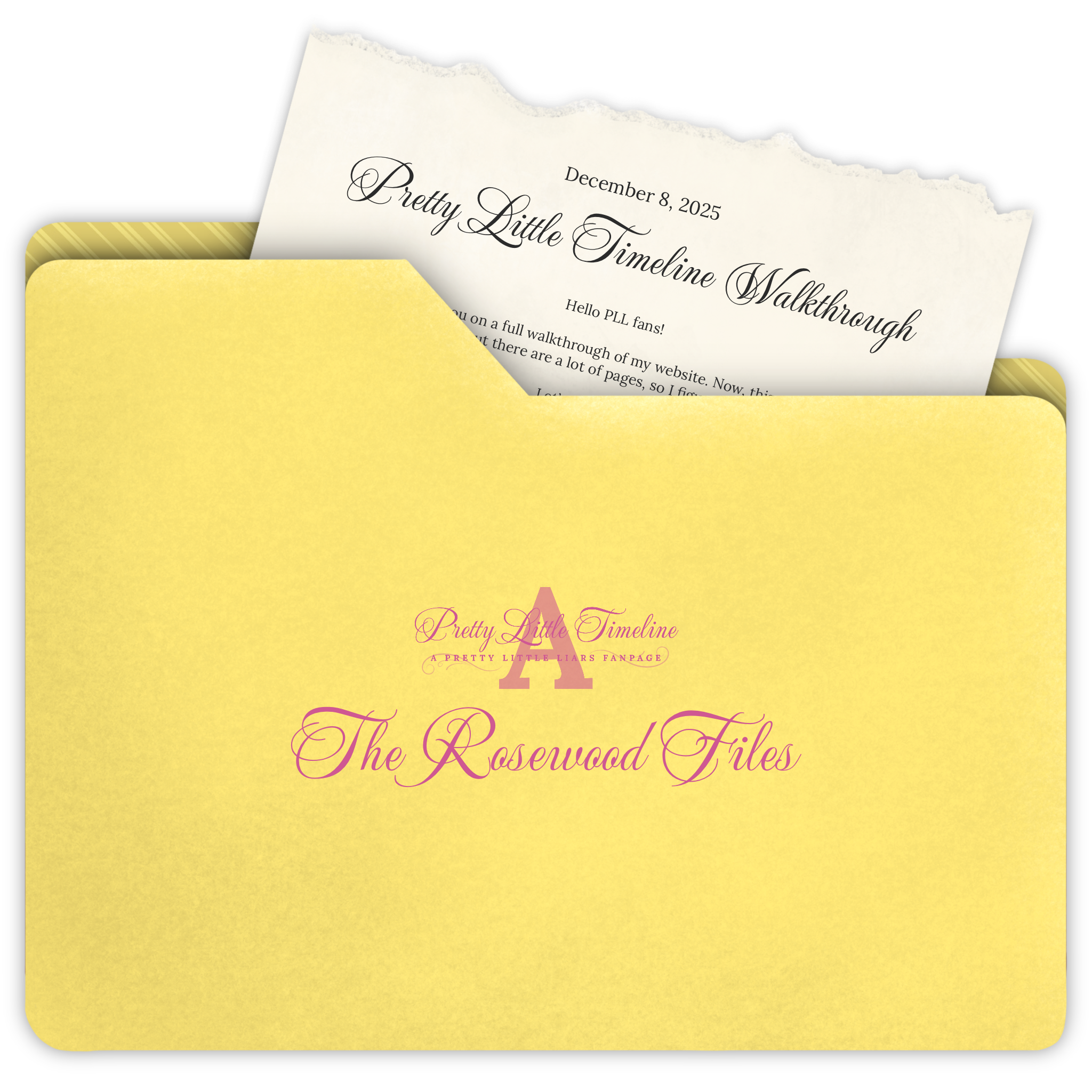 Pretty Little Timeline Walkthrough