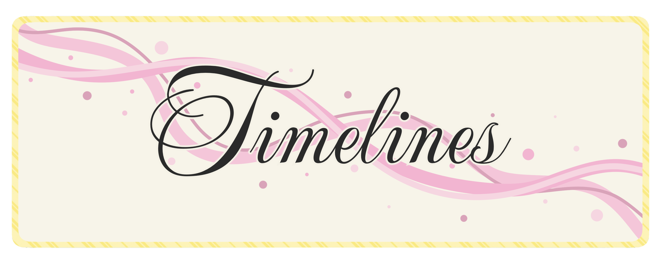 Header for Timelines page.