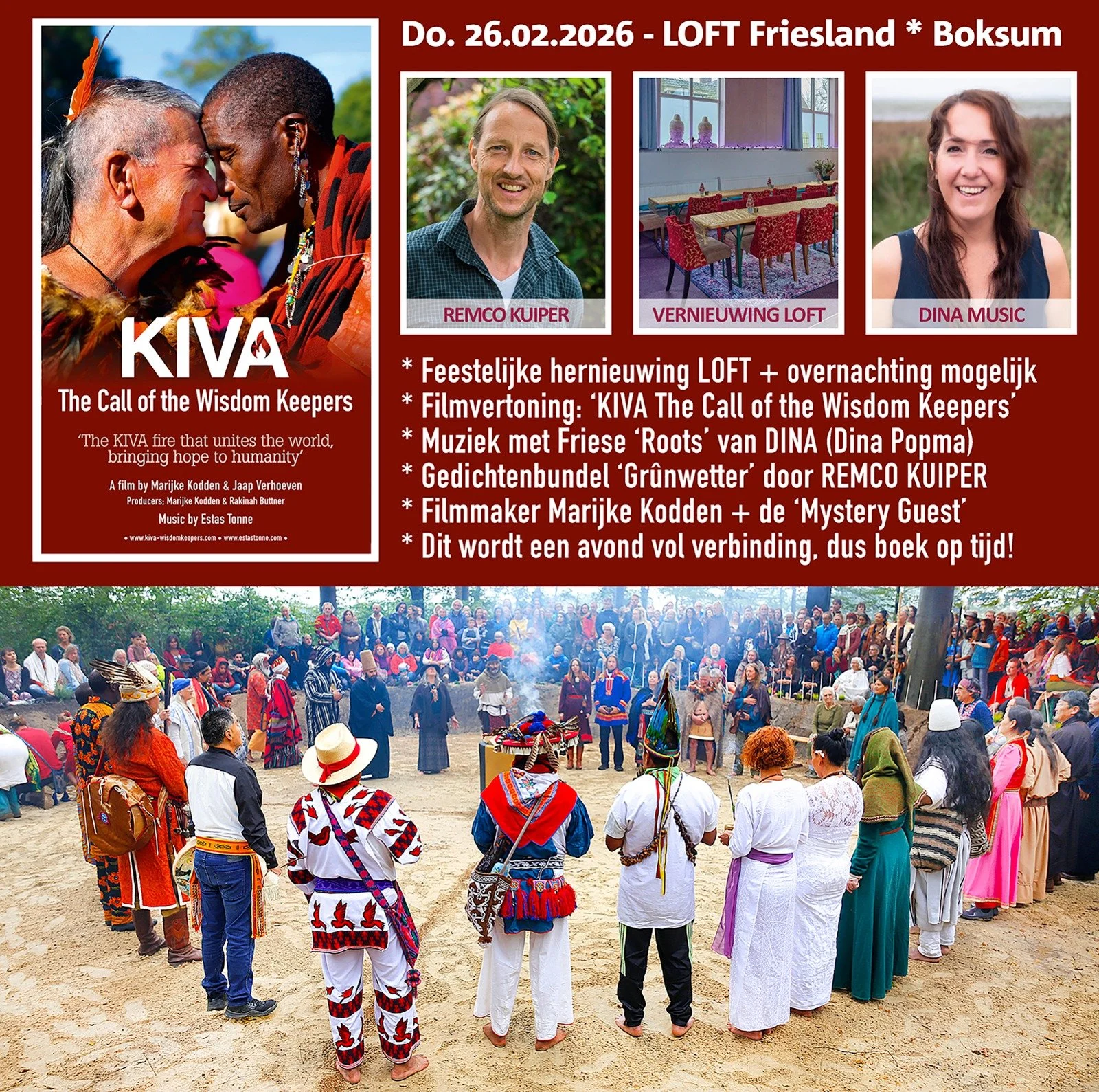 Still uit de documentaire KIVA – The Call of the Wisdom Keepers, over inheemse wijsheid, verbinding met de aarde en het her-inneren van onze oorsprong.