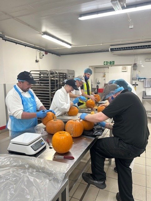 Friary Mill Pasty Team Pumpkin Carving