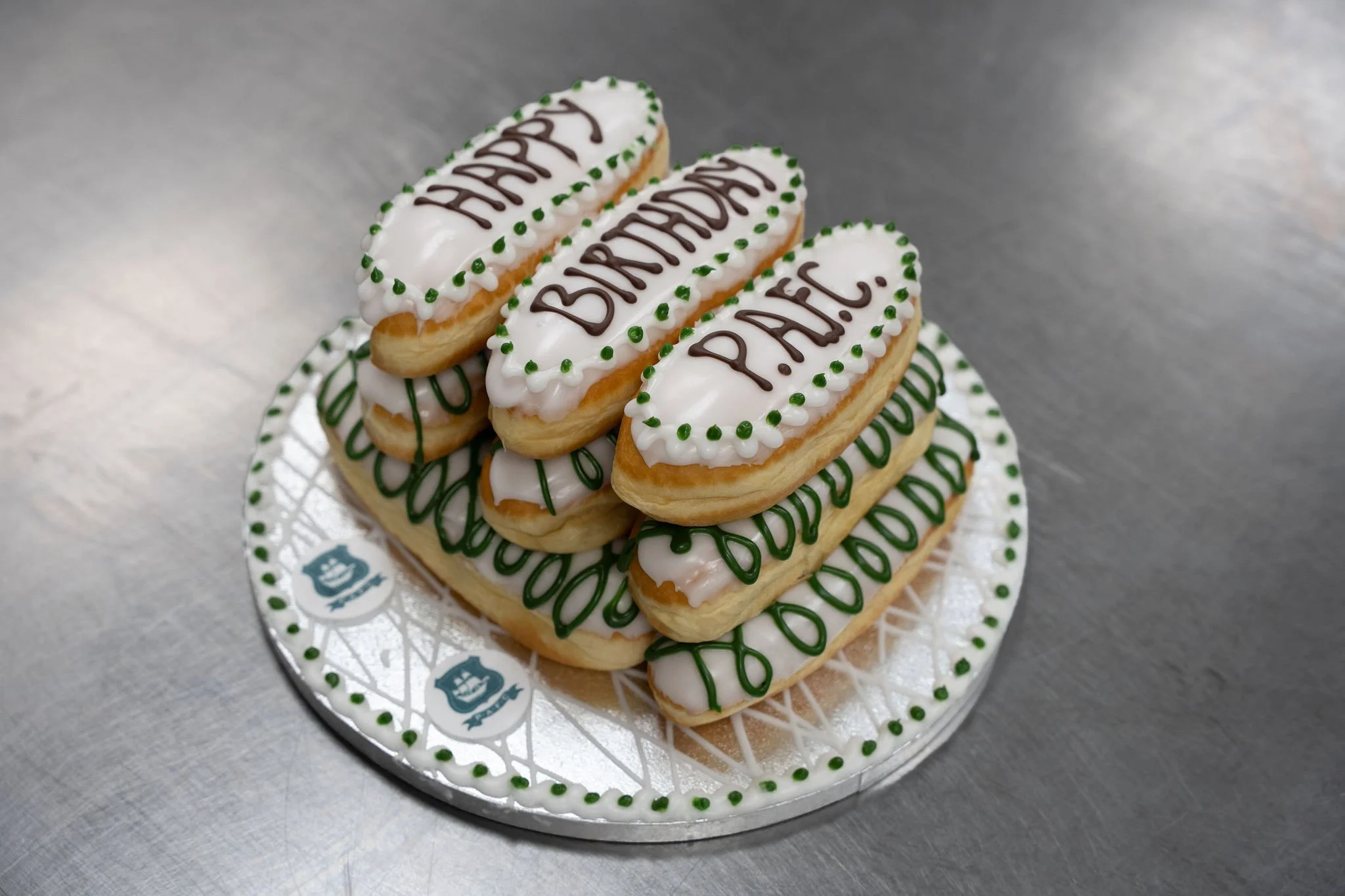 10 Finger Argyle Doughnut Stack