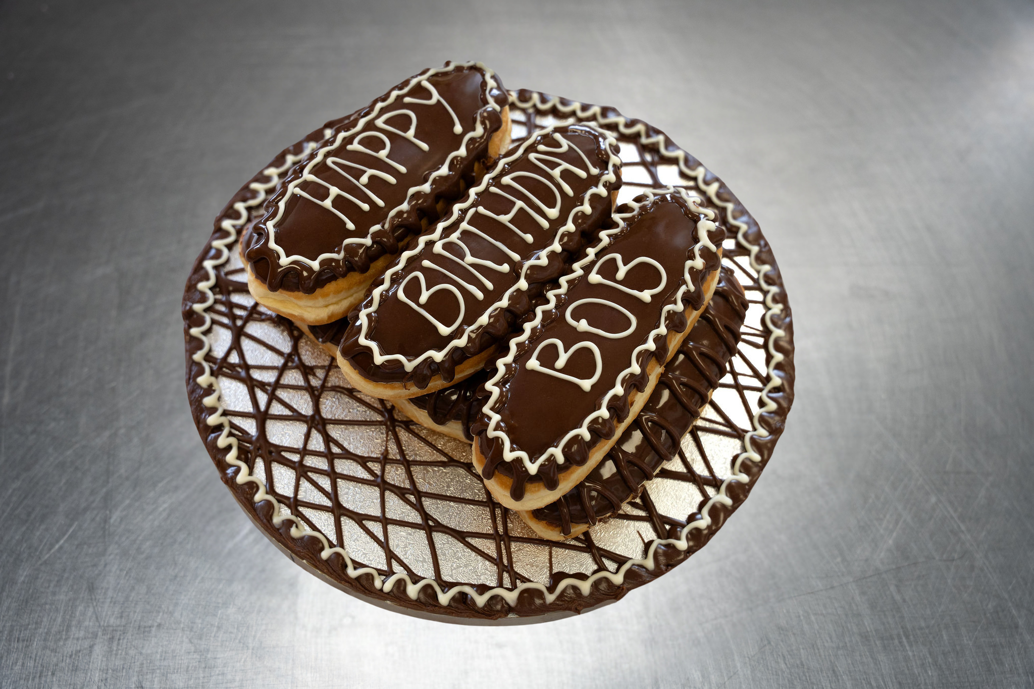 6 Chocolate Finger Stack