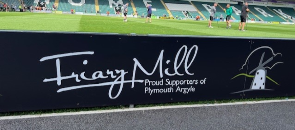 Friary Mill Plymouth Argyle Board
