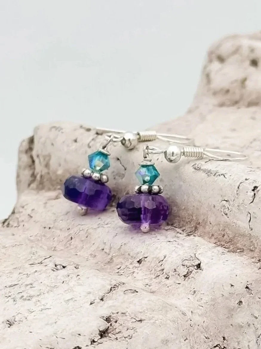 Glamorous Peacock Earrings