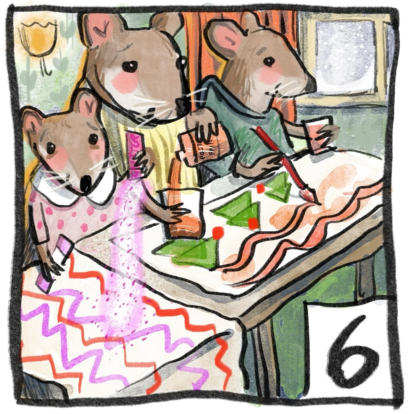 #willowschristmasadvent December 6 #christmasseason #christmastime #adventcalender