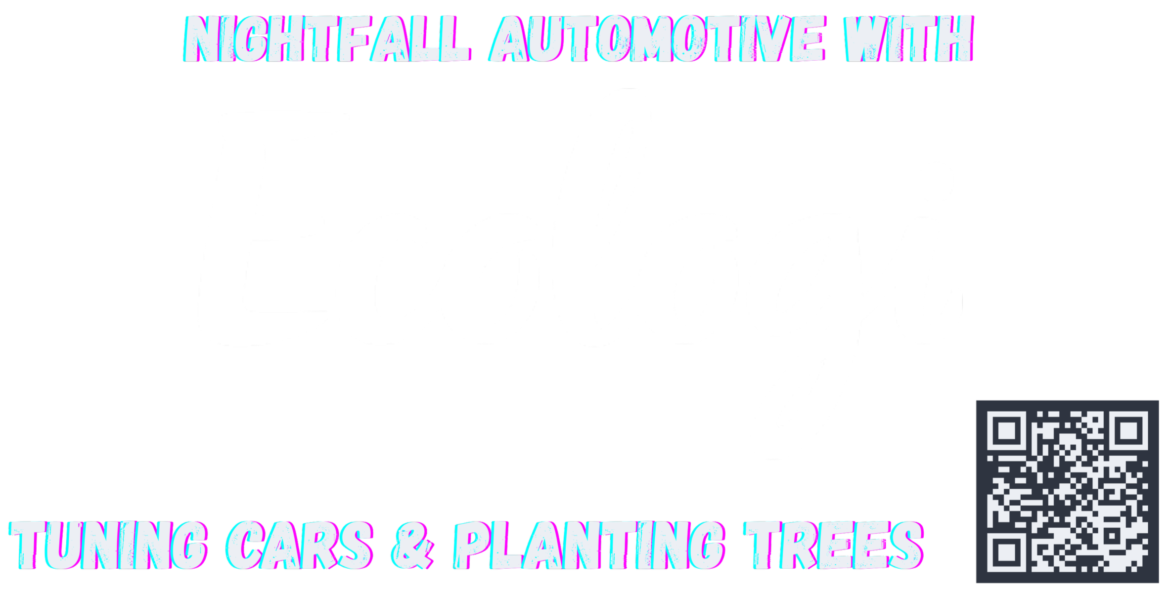 Nightfall Automotive with tuning cars and planting trees.