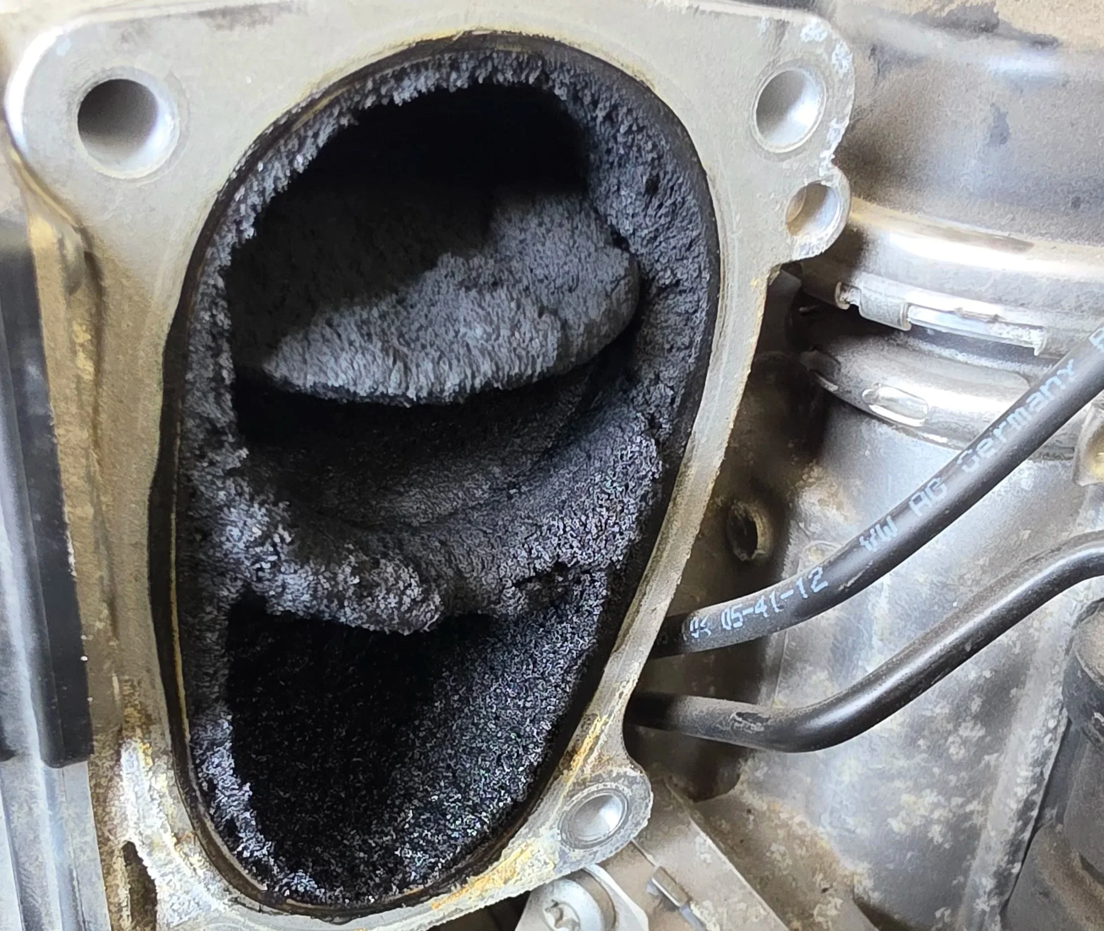 EGR in need of being cleaned and deleted