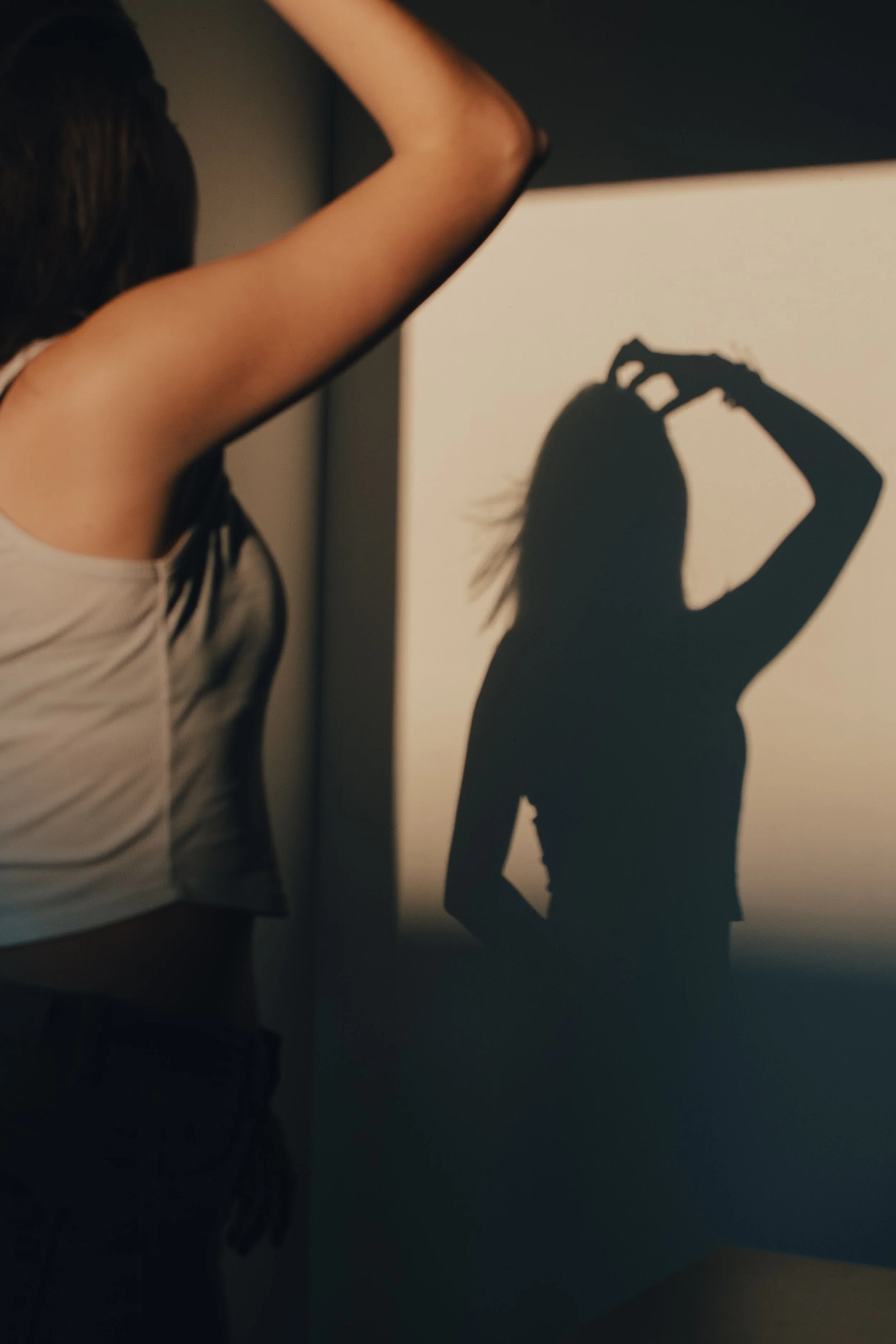 Woman considering intimate wellness and ThermiVa treatment in Arlington TX
