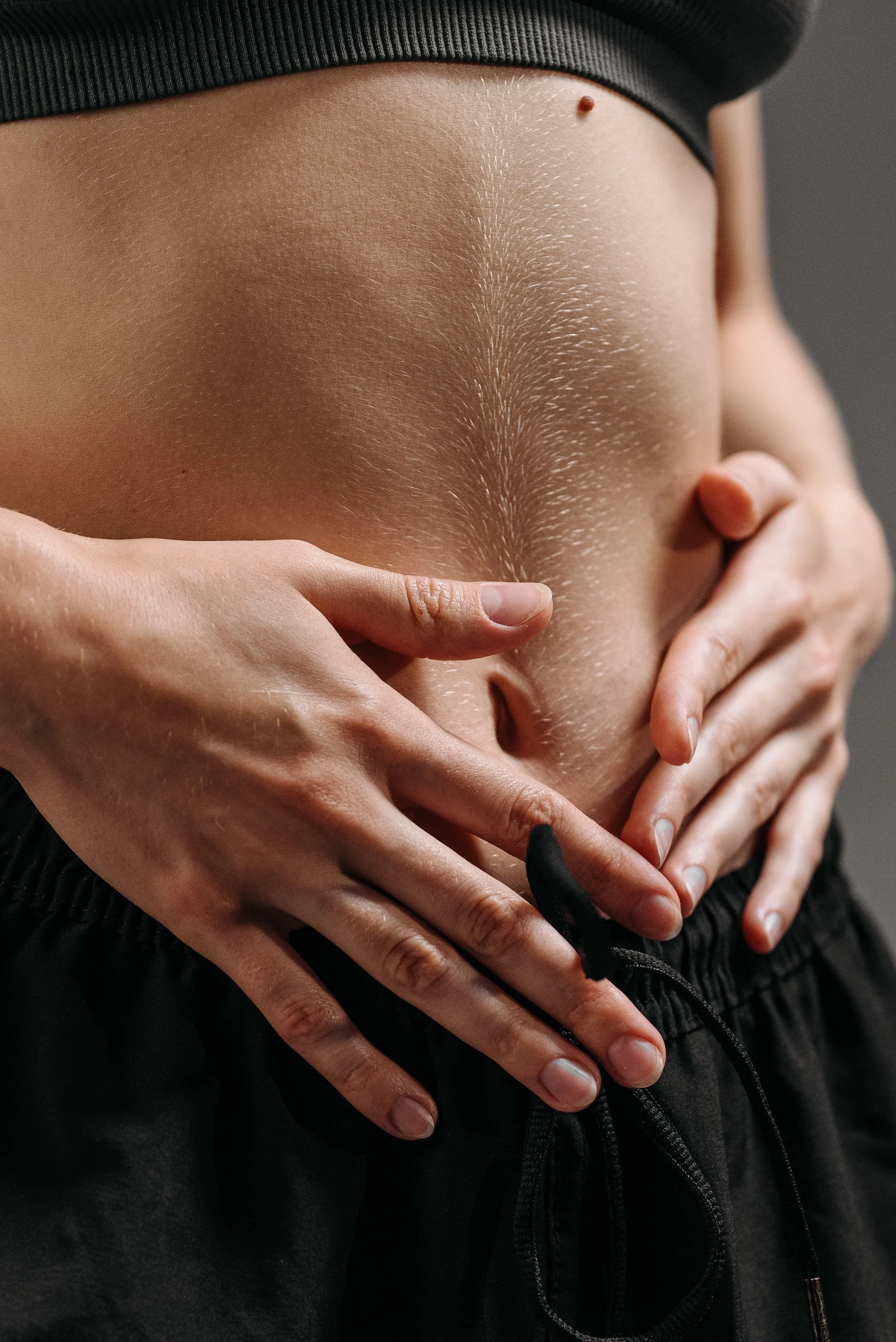 Illustration showing the location of the pelvic floor muscles