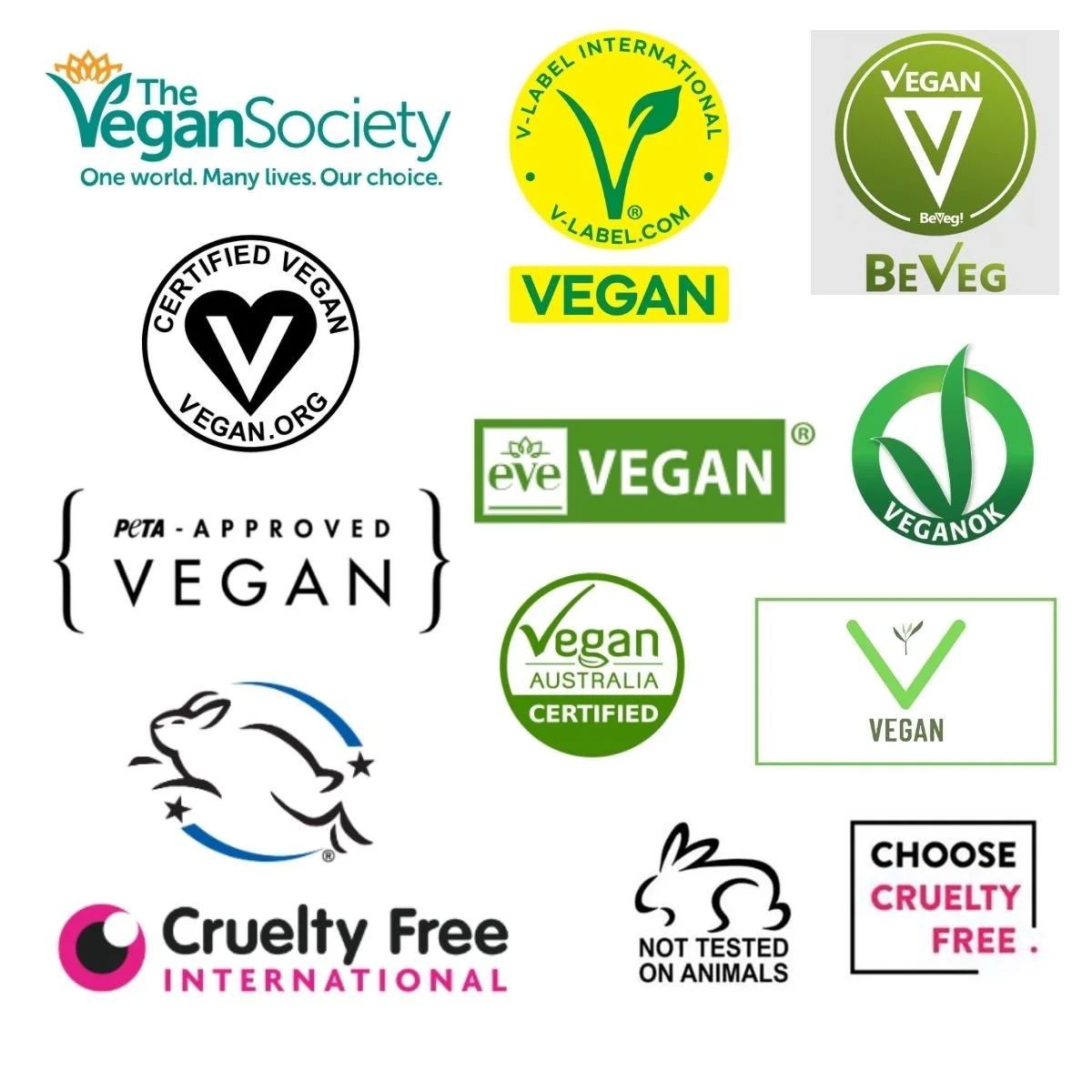 Vegan &amp; Cruelty-Free Certifications 