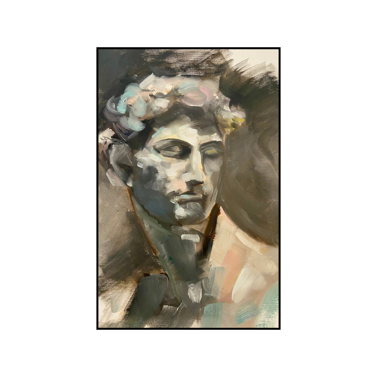 Julien, 2025. Oils. 20 x 30 cms