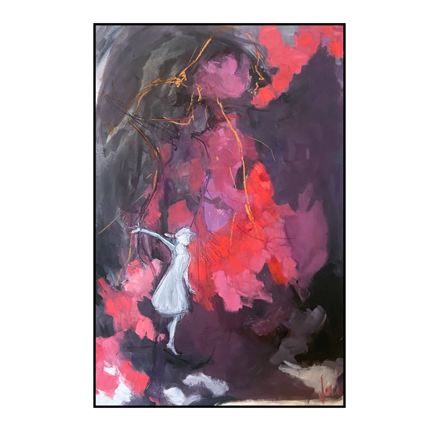 The inner child, Acrylics and Oils - 53 x 73 cms