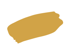 A brown brushstroke or paint smudge on a black background.