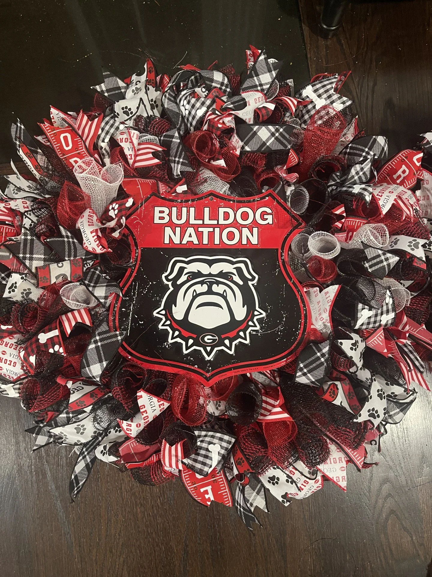 GEORGIA BULLDOG   WREATHS