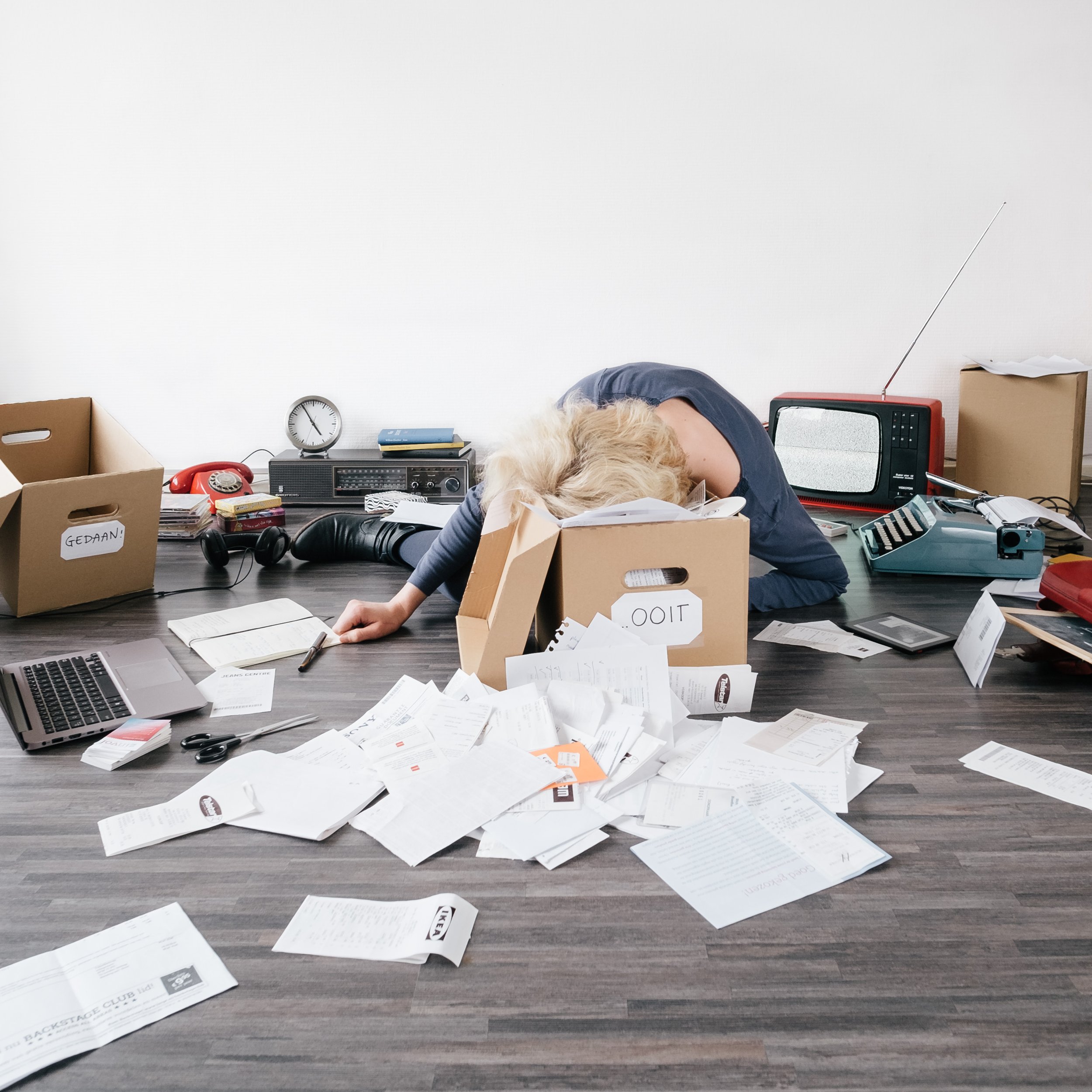 Als je doorlopend tijd of werk tekort komt