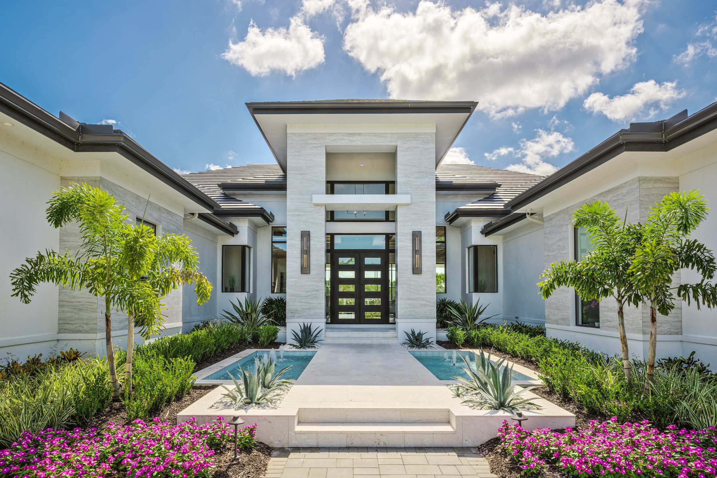 Example of custom iron door