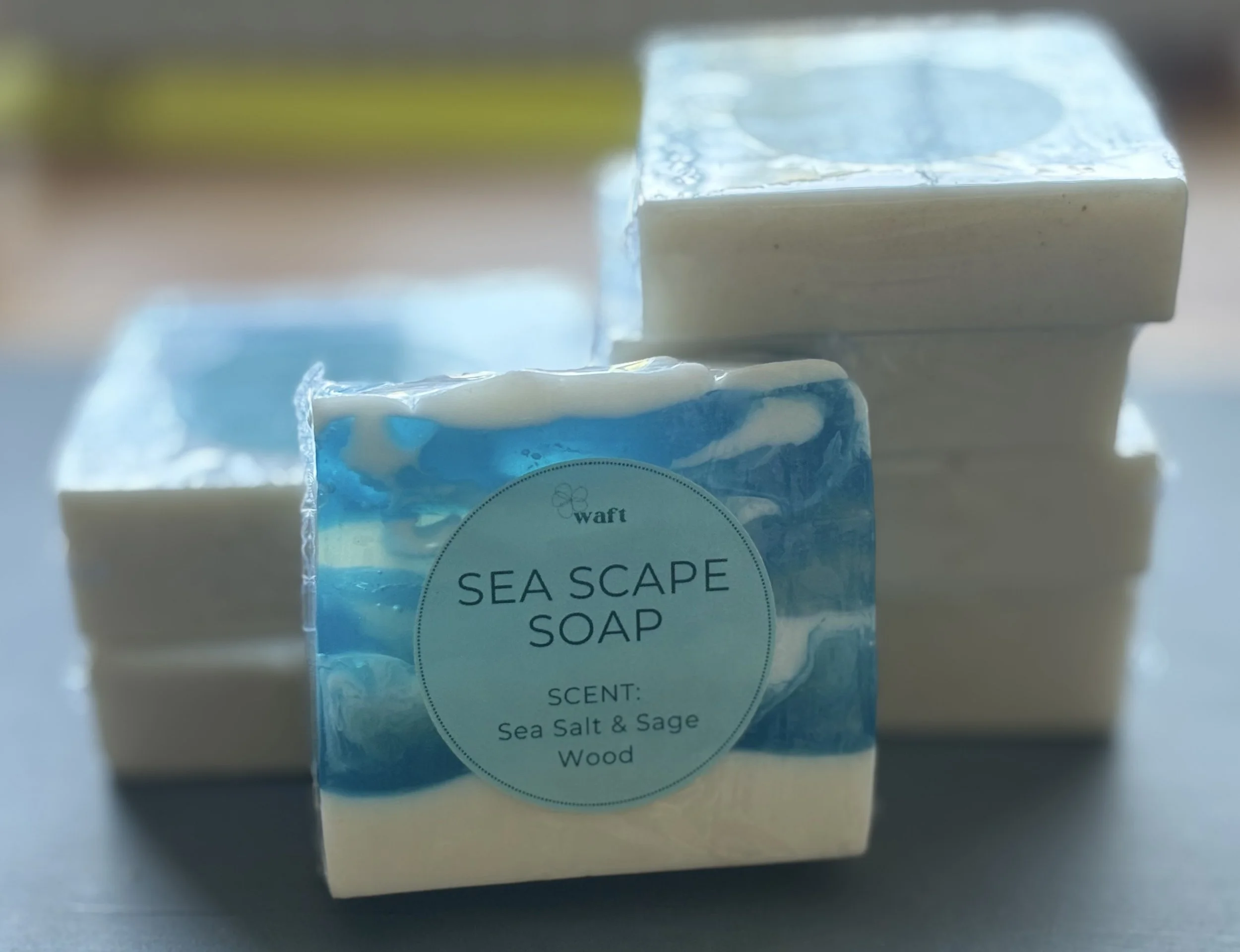 Seascape Soap - Sea Salt & Wood Sage