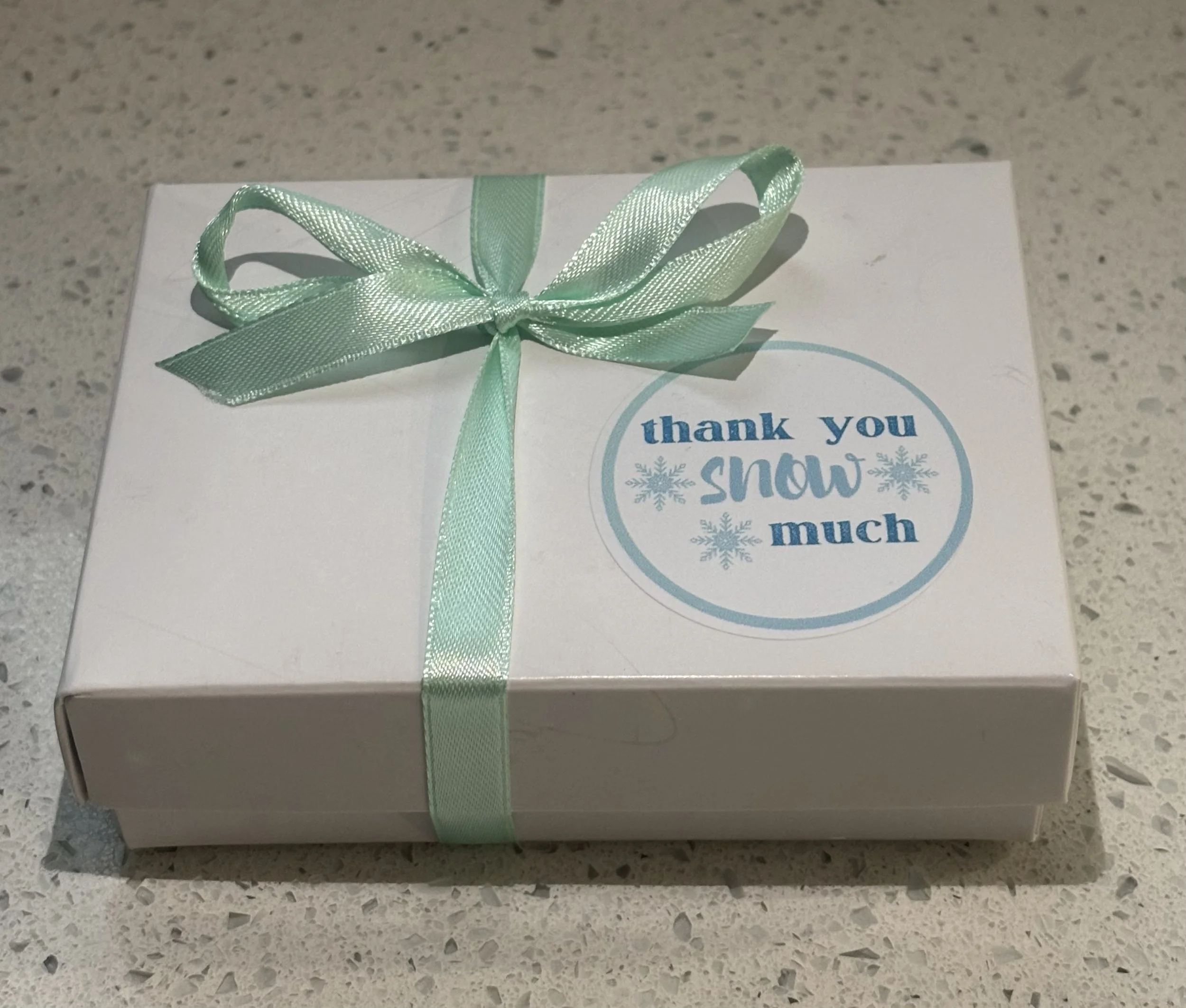 Thank You Snow Much (Snowflake Soap & Bag)