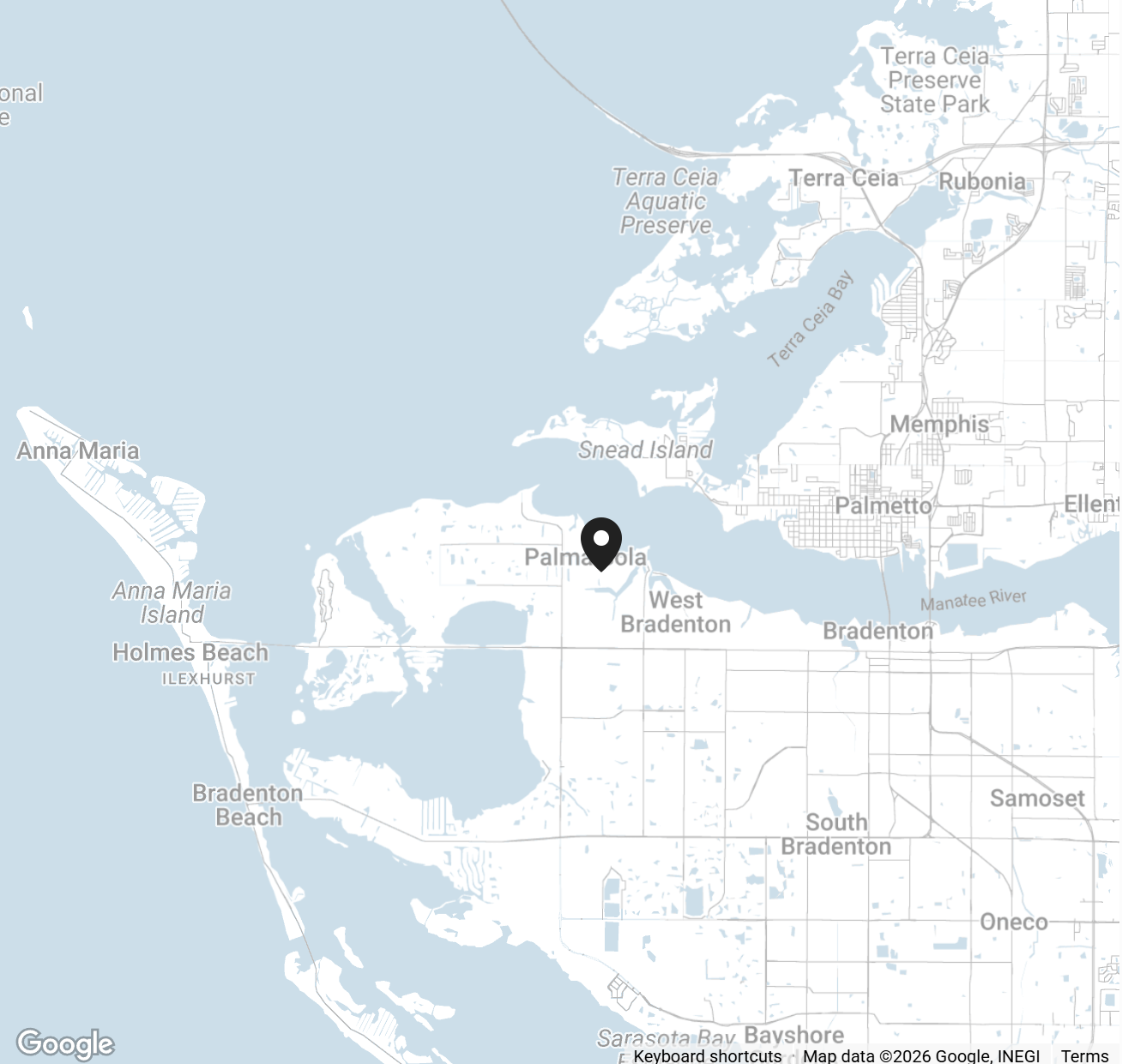 Property location in NW Bradenton