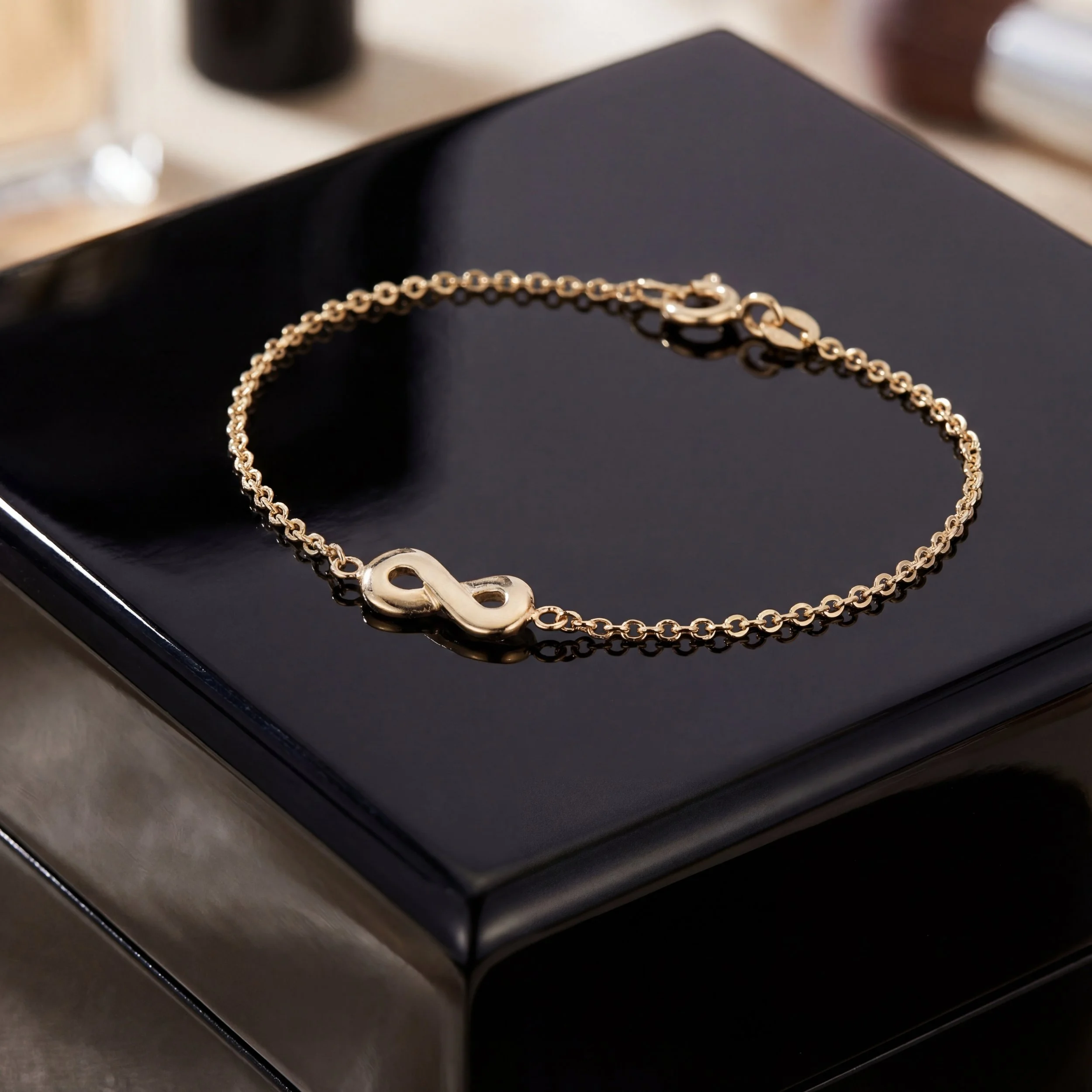 Gold Infinity Bracelet