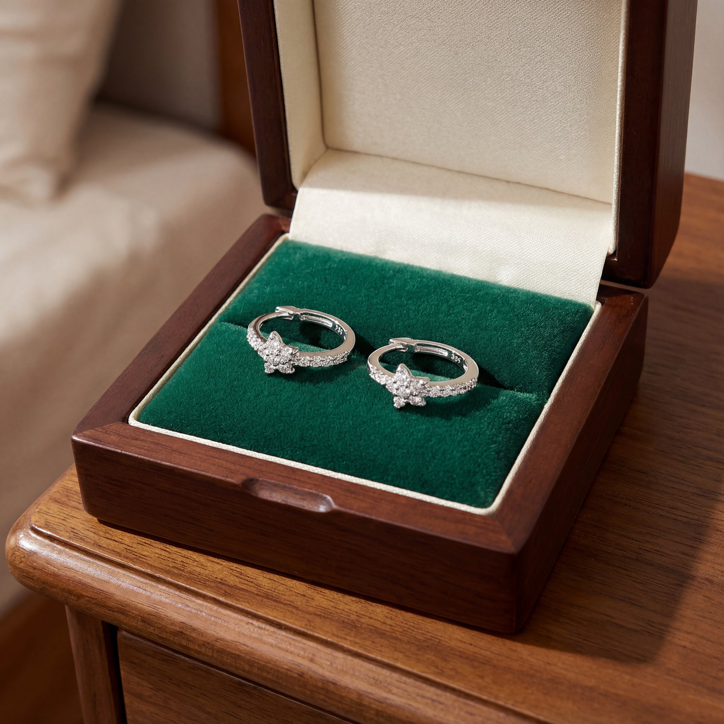 Sterling Silver Hoop Earrings