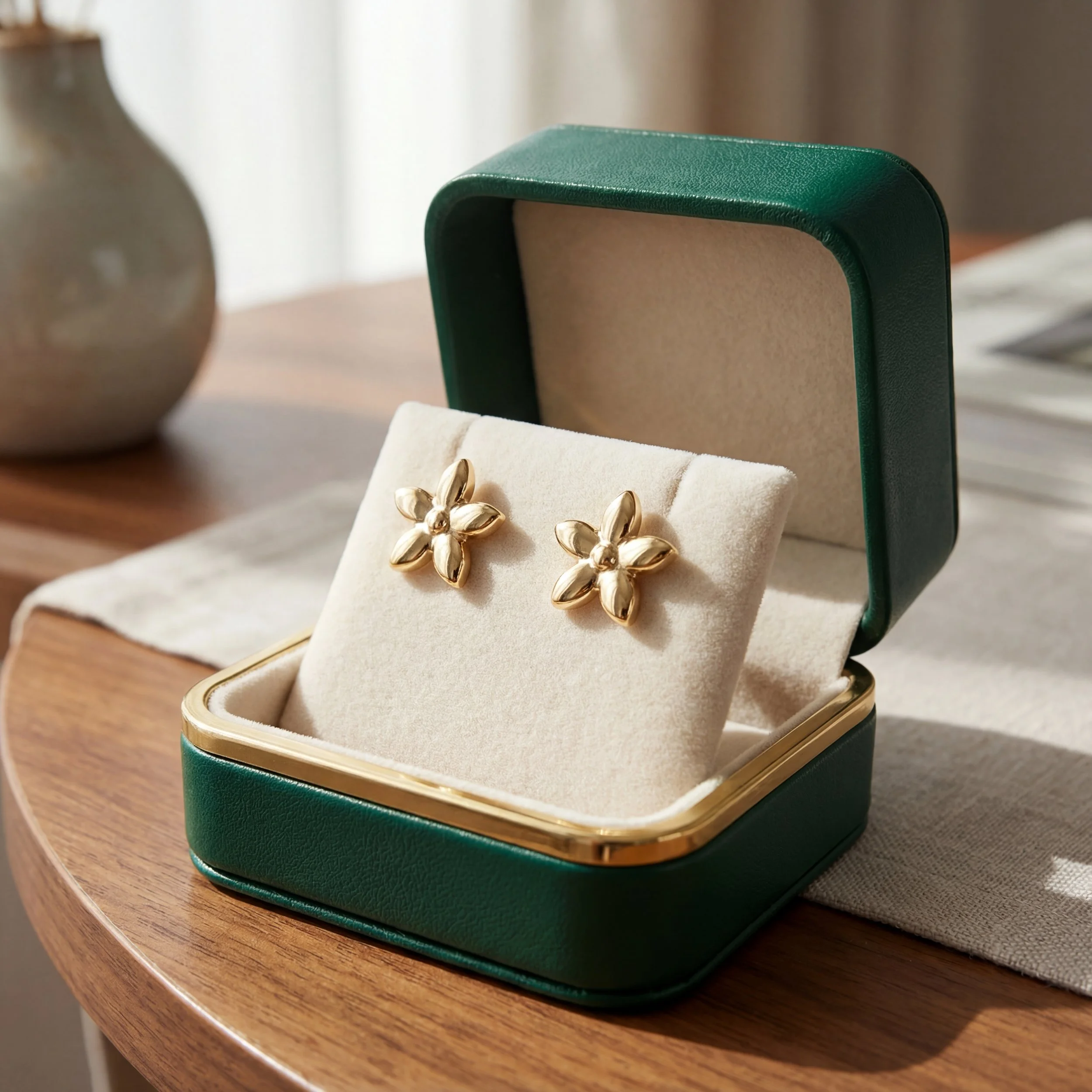 Flower Stud Earrings