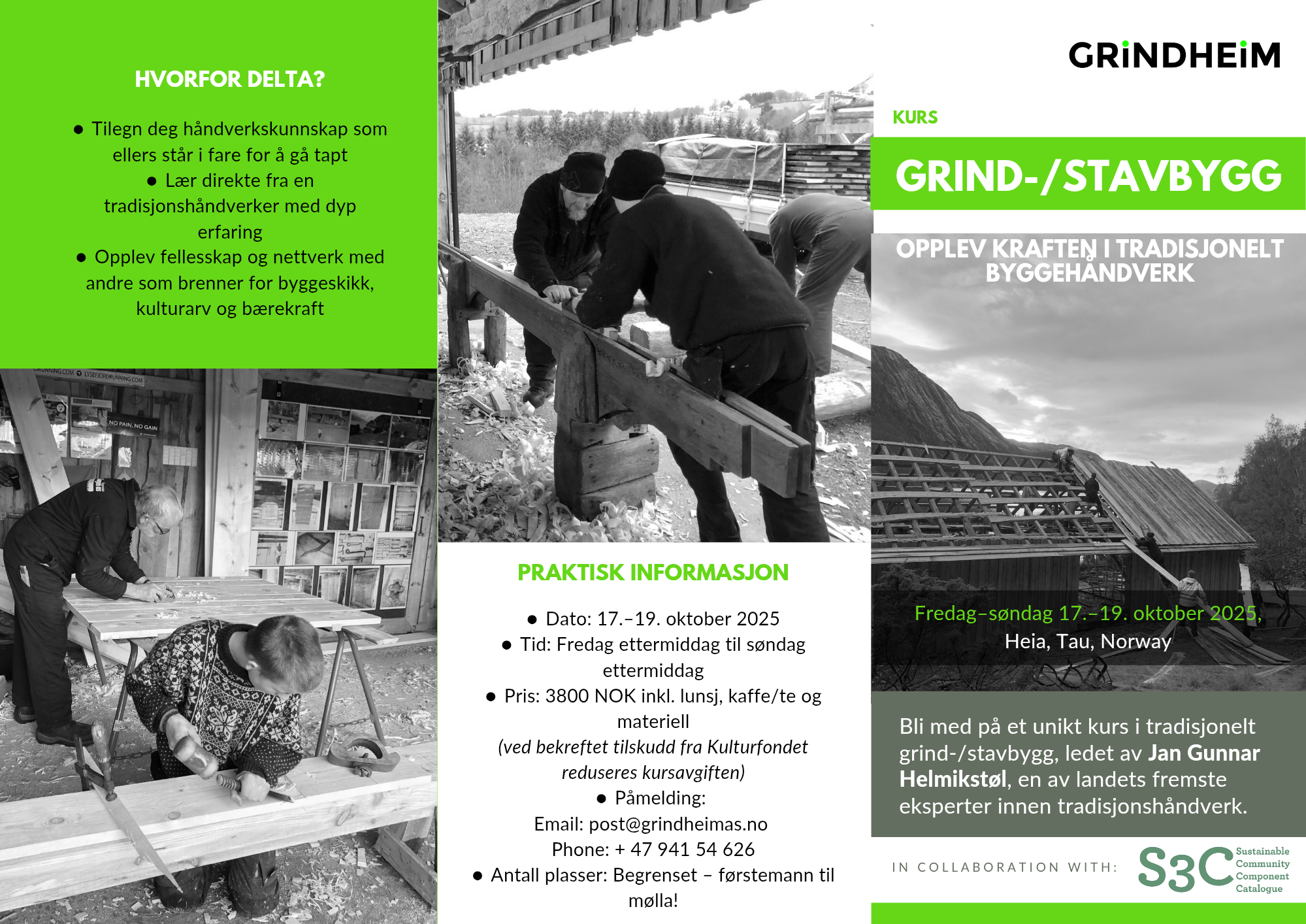 Course: Building Grind-/Stavbygg