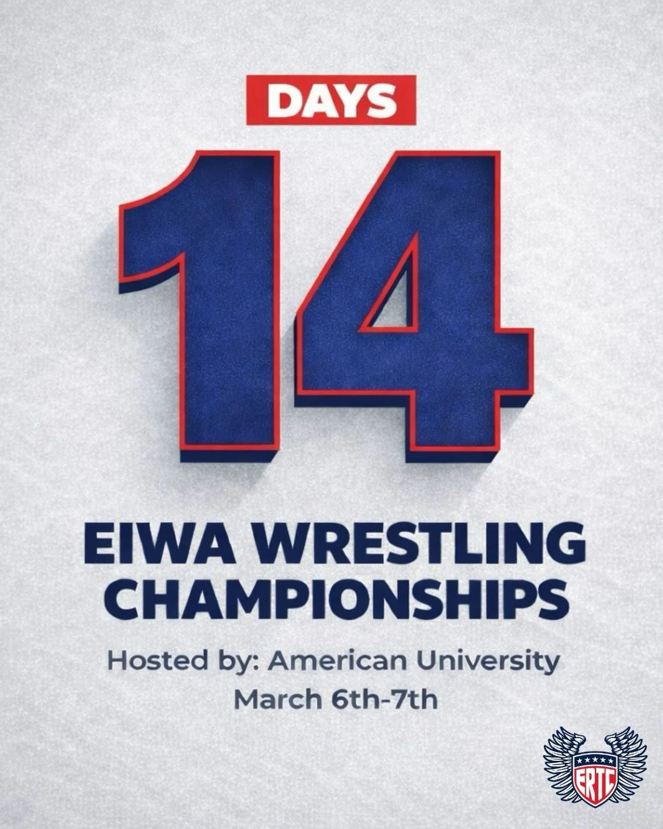Eagle fans, alumni, and supporters we are just two weeks out from the 2026 EIWA Championships! Plan to join us there as American University hosts the championships, for the first time! 

Link to information and tickets can be found in our bio: https: