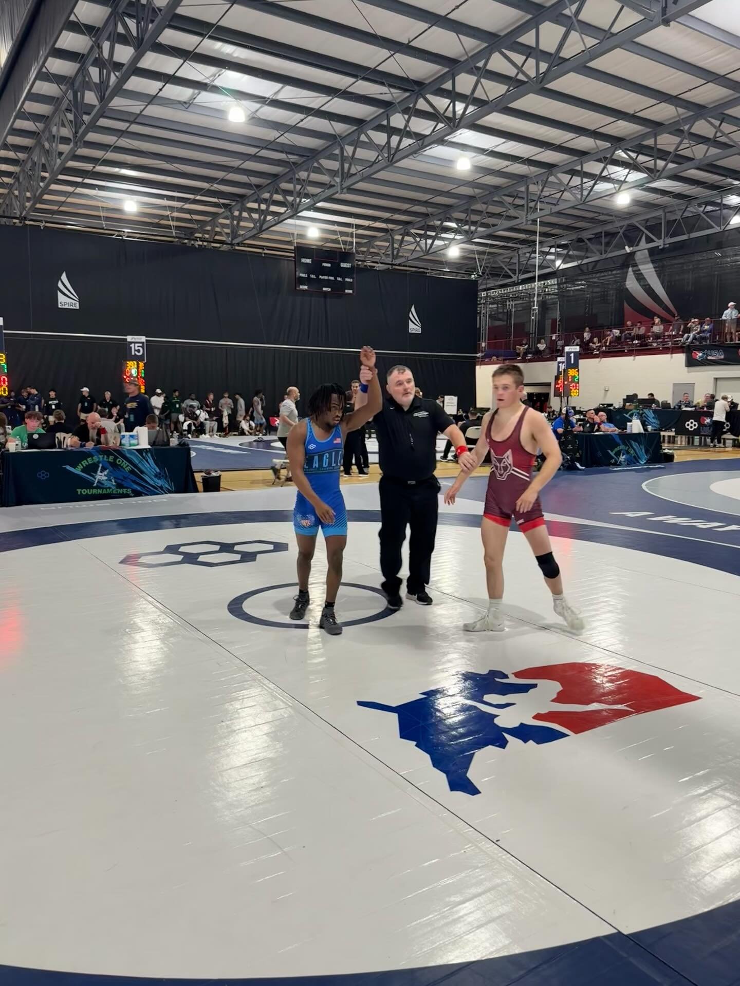 How bout these Eagle RTC Singlets! 🔥

The guys are getting after it in Geveva, OH at USA Wrestling&rsquo;s U23 Nationals! Follow along on usabracketing.come for results and FloWrestling.org for live matches.