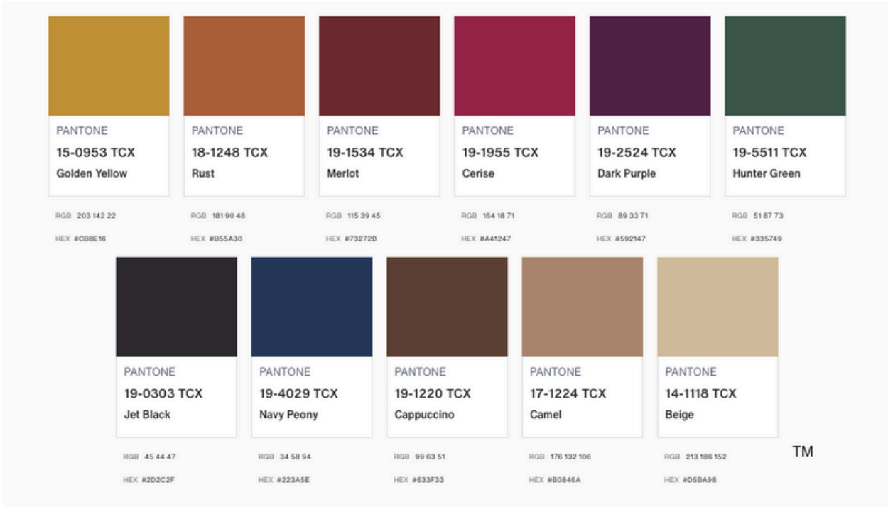 Online Color Analysis