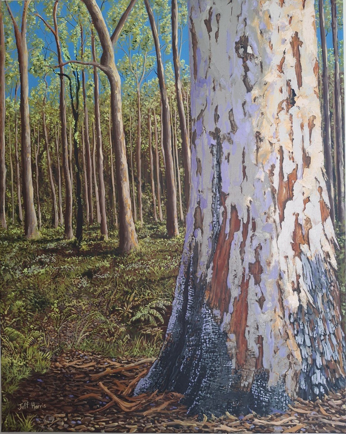 SOLD "Survivor"
Oil on canvas 2025
61 x 76cm