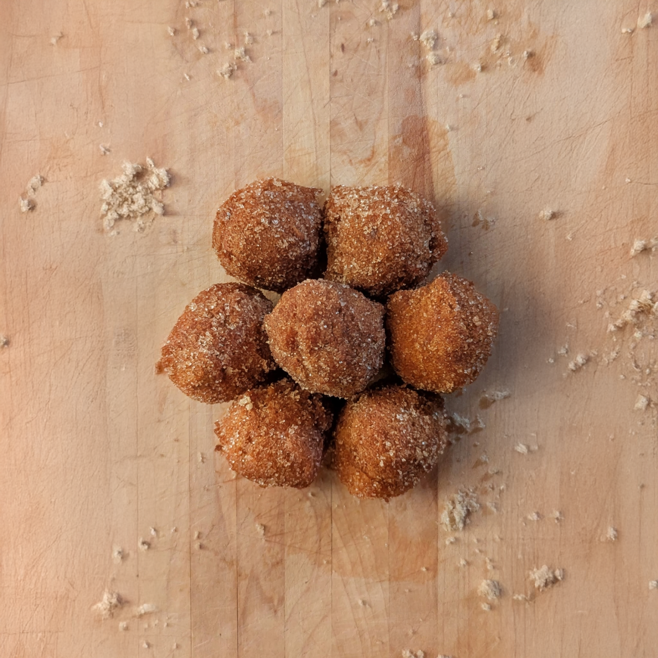 Pumpkin Spice Donut Holes