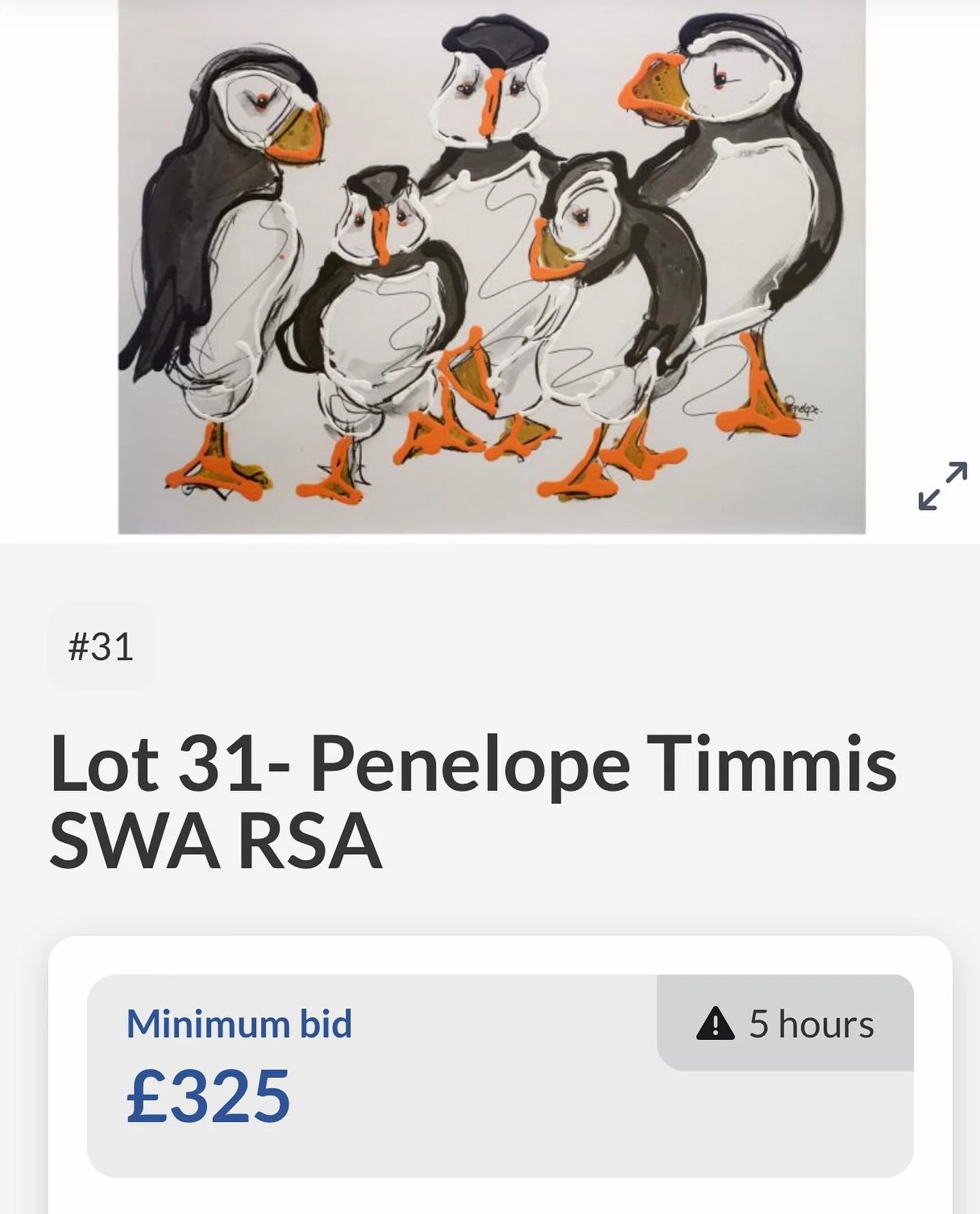 Tonight We look forward to welcoming you to Marie Curie's Private View of the Summer Exhibition at the Royal Academy of Arts on Monday 14 July 2025 from 7 &ndash; 9pm. 

, I have a painting in this silent auction to raise money for Marie Curie at The
