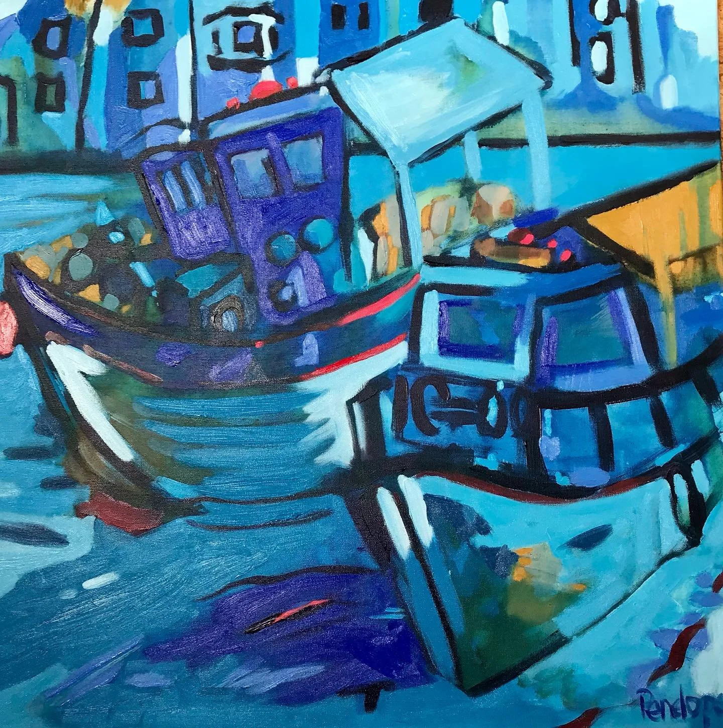 Greek Waters&hellip;&hellip;.. places available (painting c days) 
Flowers June 12th
Landscape July 22nd
www.penelopetimmis.co.uk