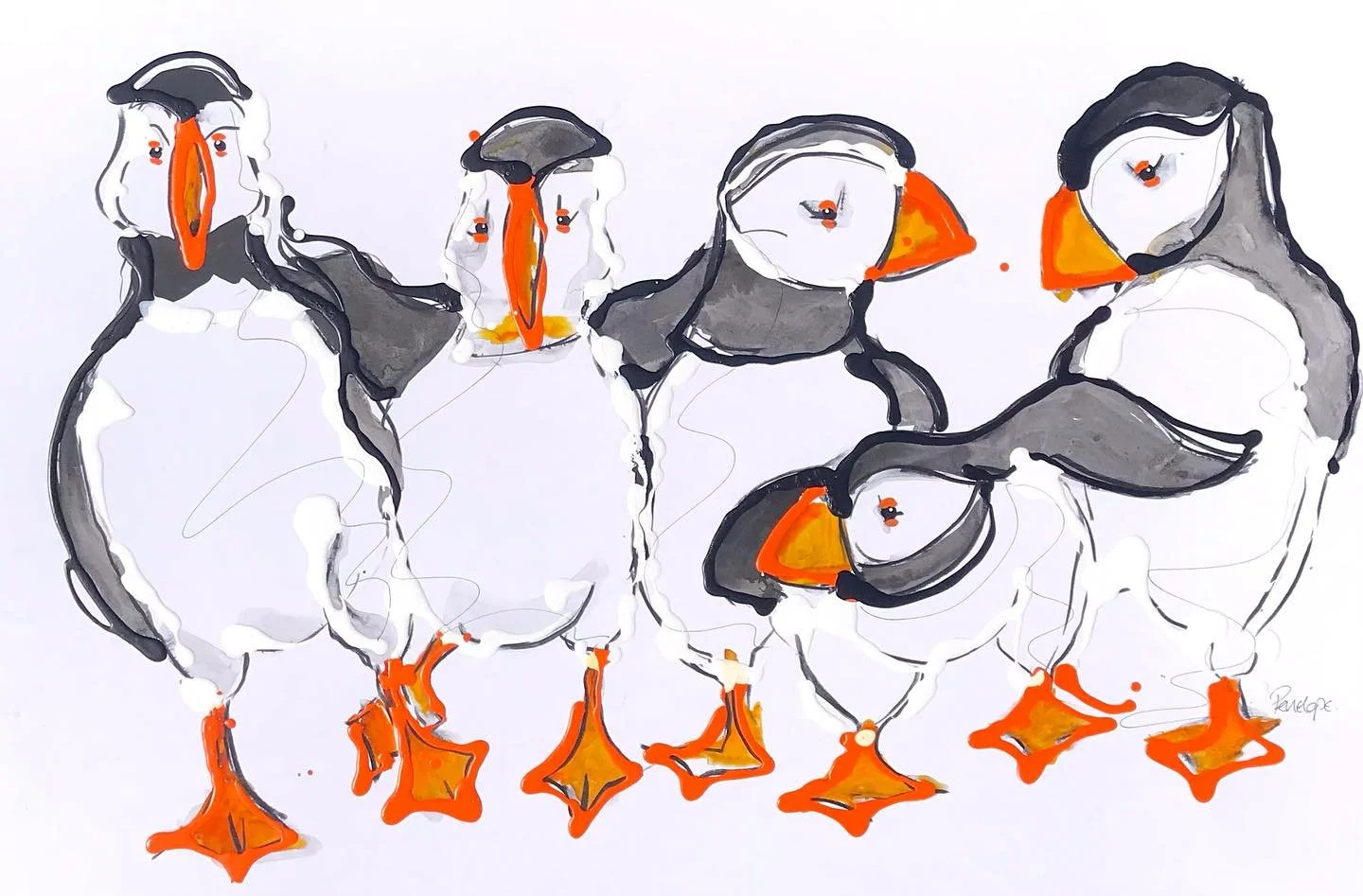 Family Five!
Flower painting day June 12th
Landscape painting dayJuly 22nd
www.penelopetimmis.co.uk