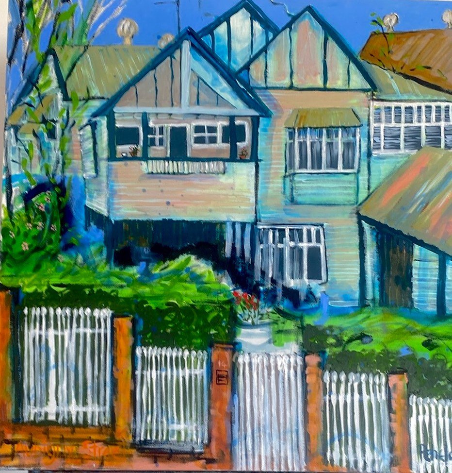 For the love of Queenslander houses!
I was flattered when asked to paint this gorgeous &ldquo;Queenslander&rdquo; in Brisbane!