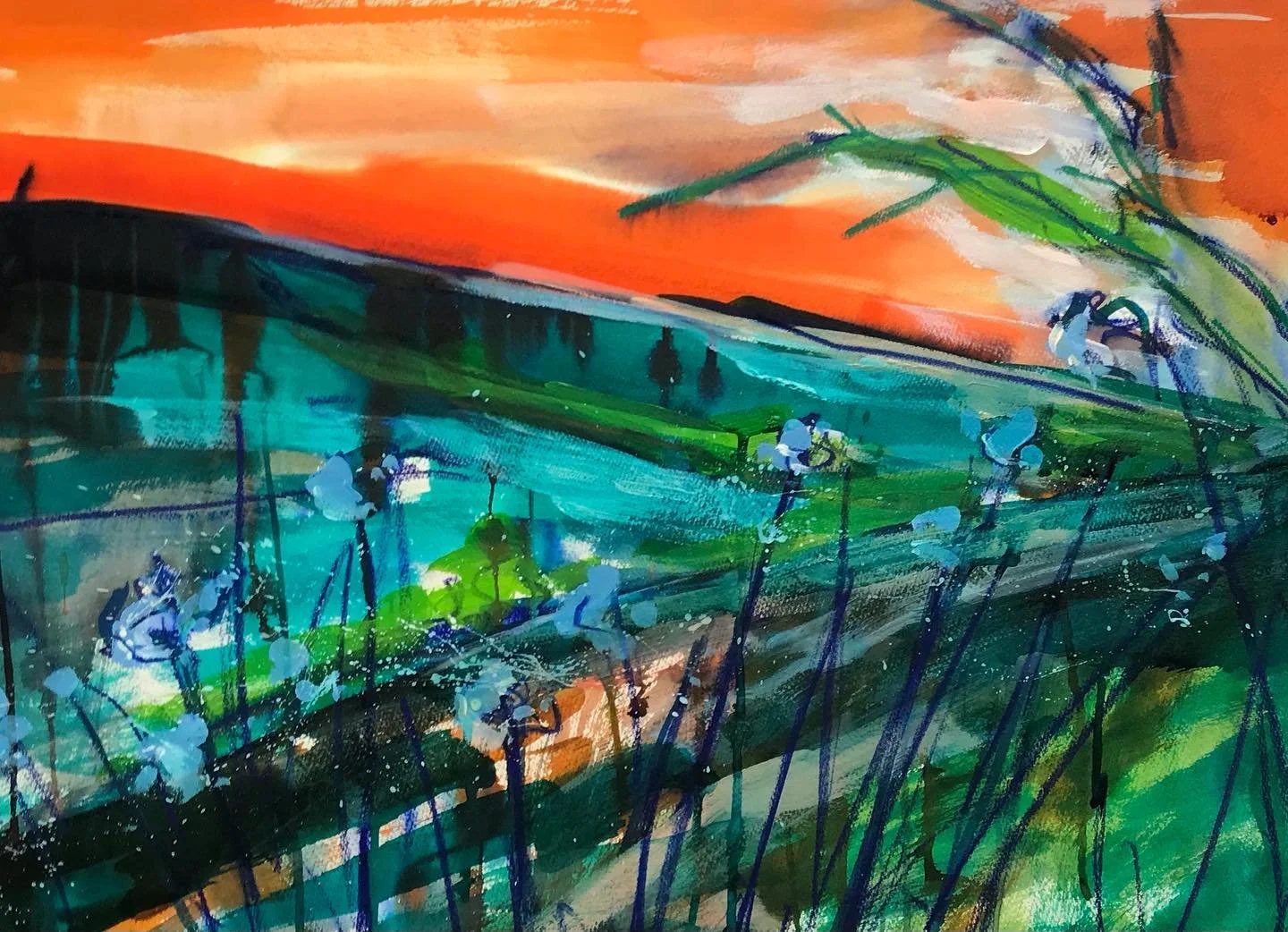 Another Painting Day!
Next landscape day Tuesday 29th July. Do come and join! 
www.penelopetimmis.co.uk