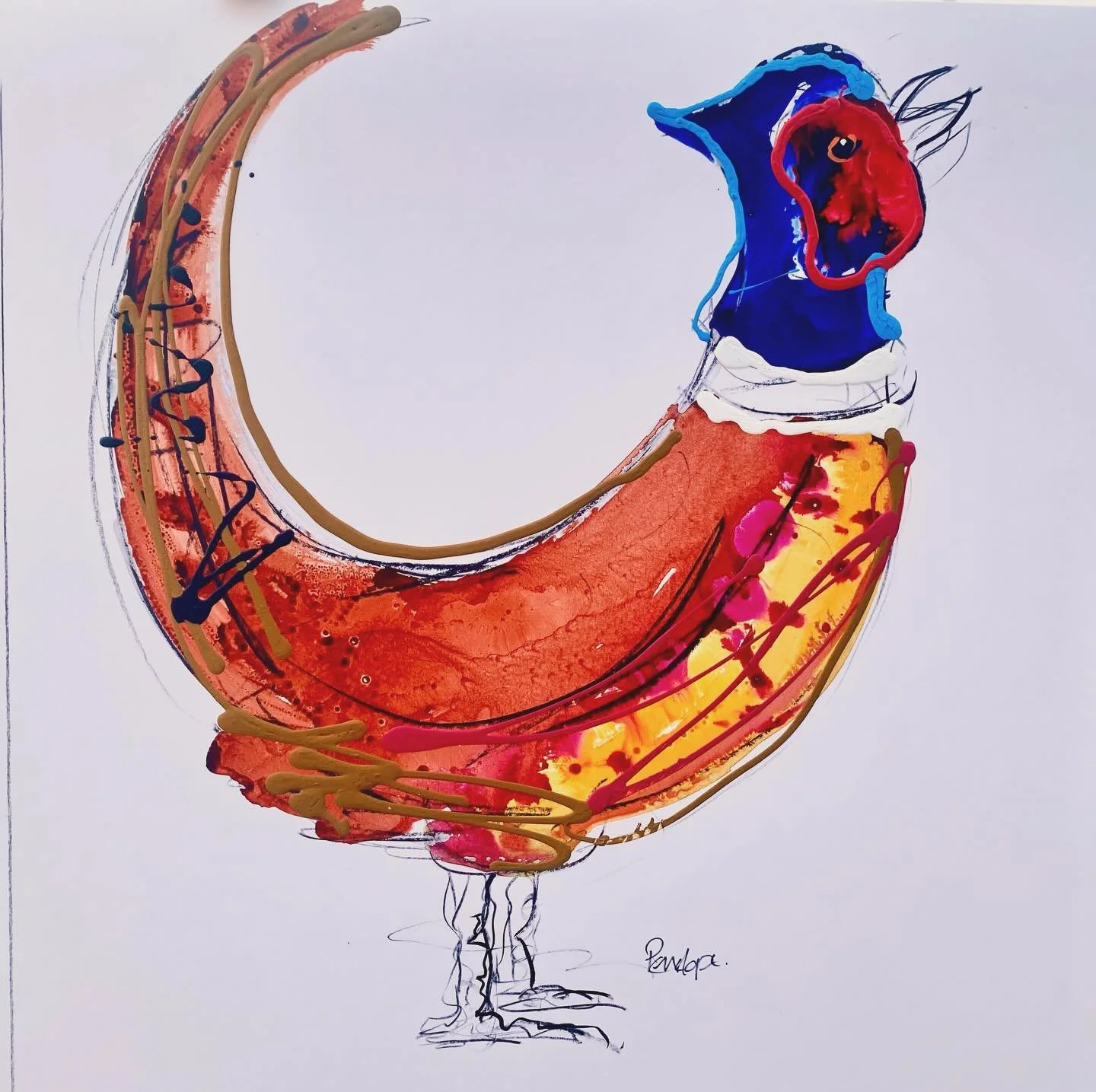 &ldquo;Beatnik&rdquo;
My next landscape painting day is Saturday 18th April. 
See www.penelopetimmis.co.uk