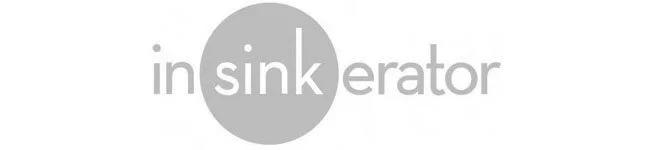The logo of InSinkErator, a company that manufactures food waste disposers and hot water dispensers.