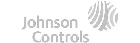 Johnson Controls logo with stylized globe icon and company name