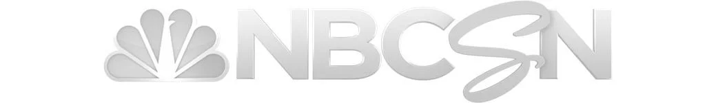 NBCSN logo in grayscale.