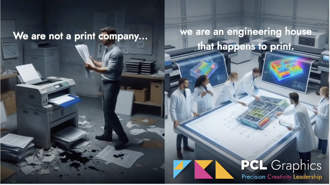 We just happen to use ink