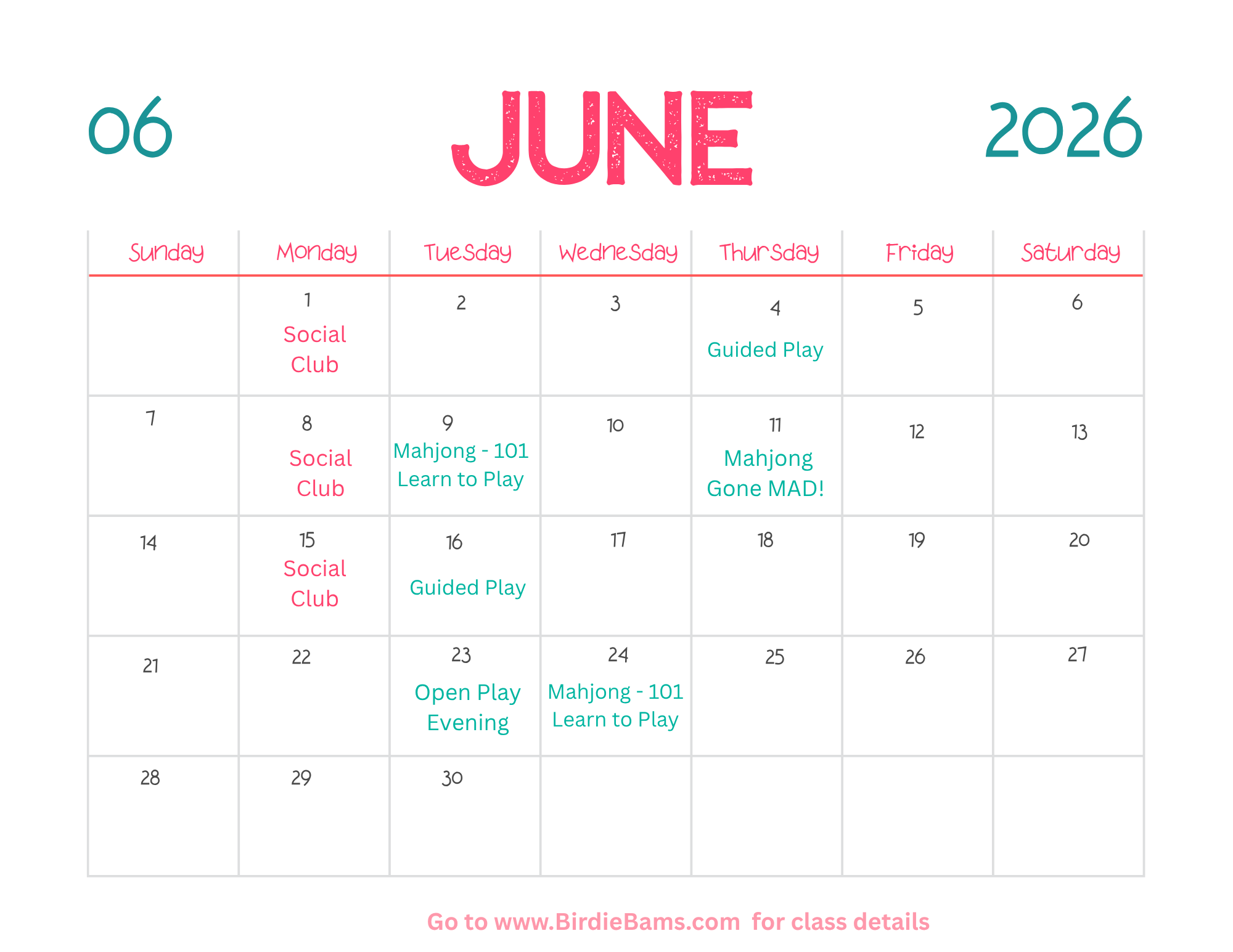 bucks county mahjong, mahjong lessons