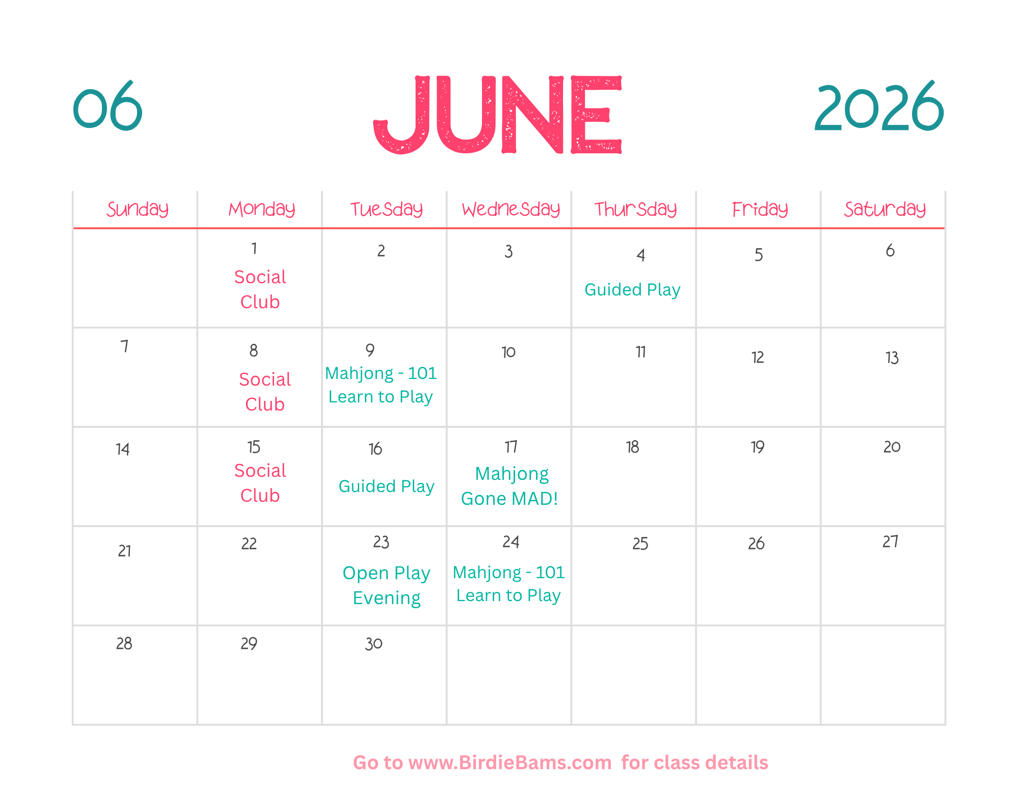 bucks county mahjong, mahjong lessons