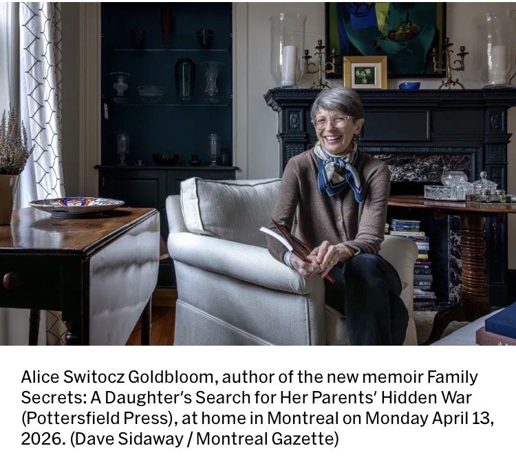Author pieces together her parents’ past | Reviewed by Susan Schwartz - Montreal Gazette