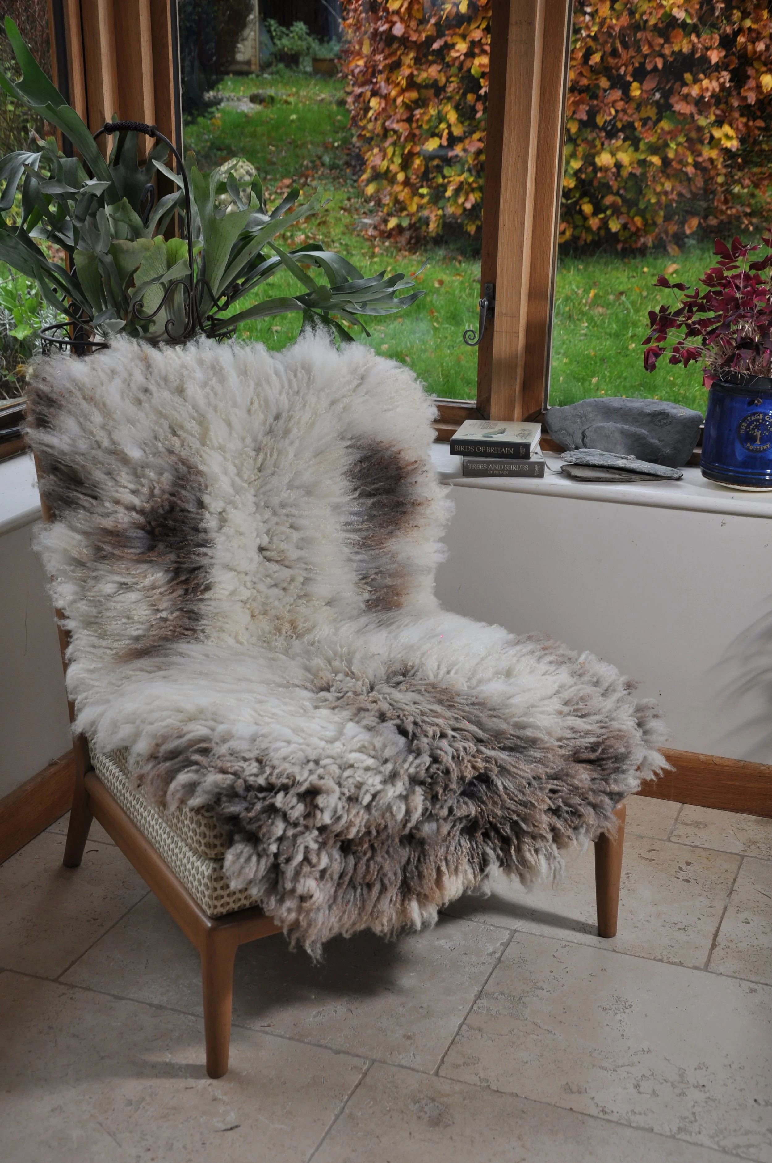 Persephone - Felted Shearling Rug - Large